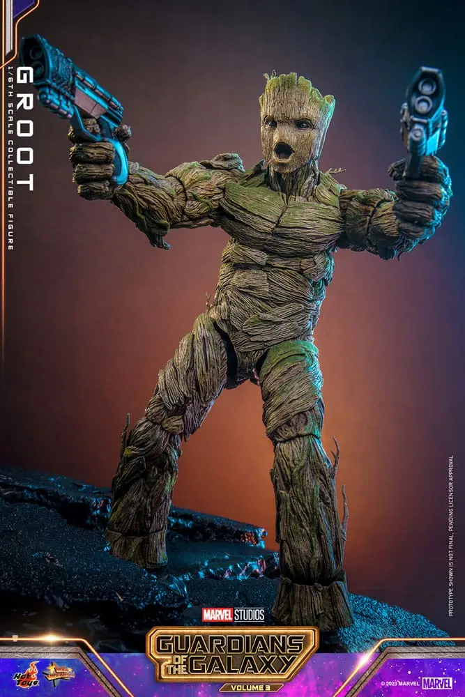 Guardians of the Galaxy Vol. 3 Movie Masterpiece akcijska figura 1/6 Groot 32 cm fotografija proizvoda