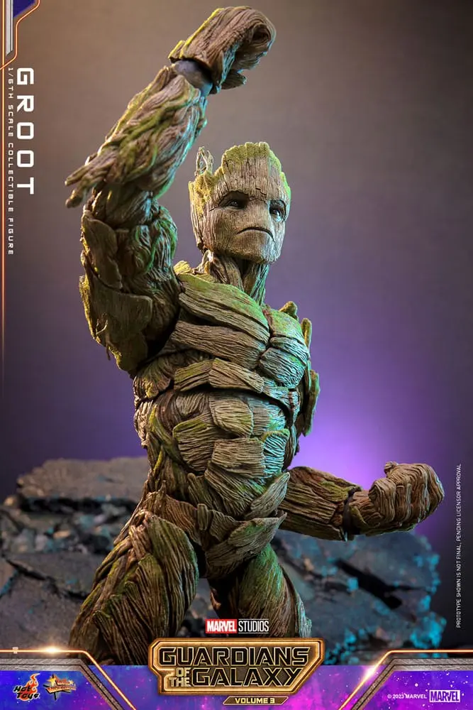 Guardians of the Galaxy Vol. 3 Movie Masterpiece akcijska figura 1/6 Groot 32 cm fotografija proizvoda