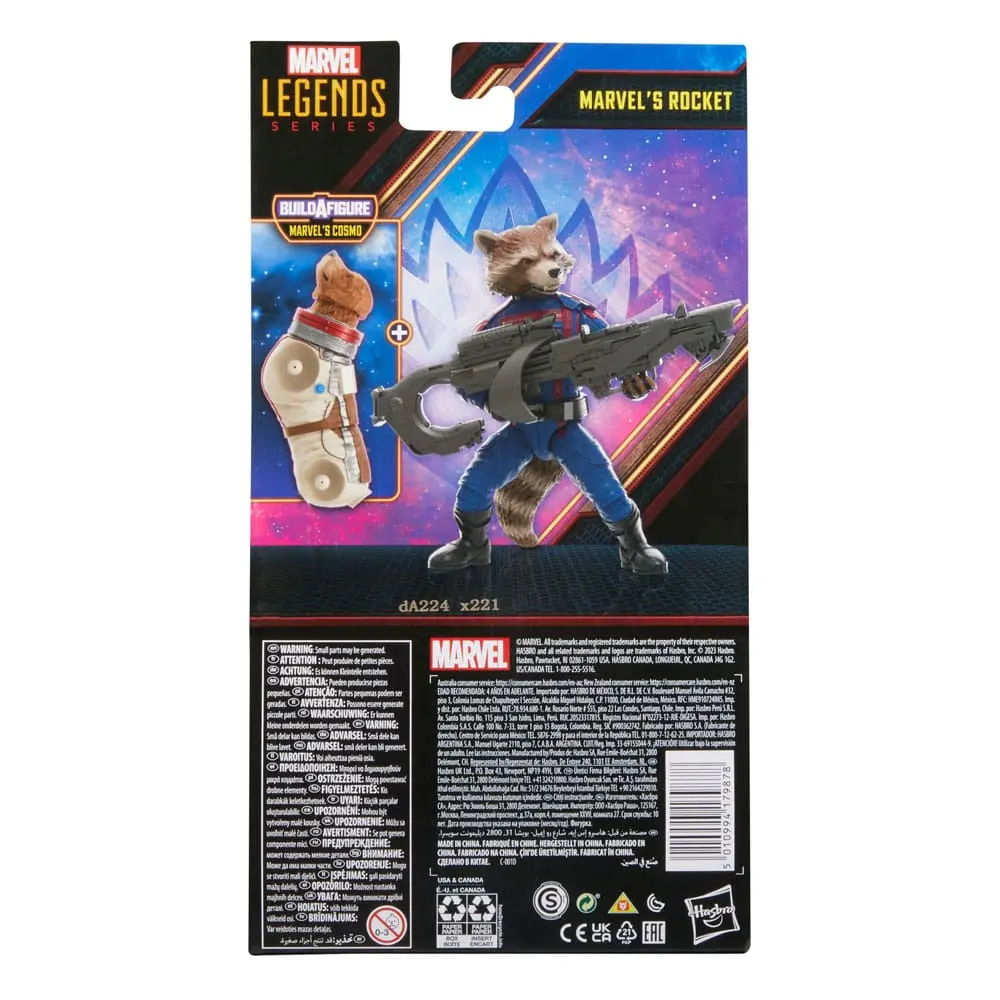 Guardians of the Galaxy Vol. 3 Marvel Legends akcijska figura Rocket 8 cm fotografija proizvoda