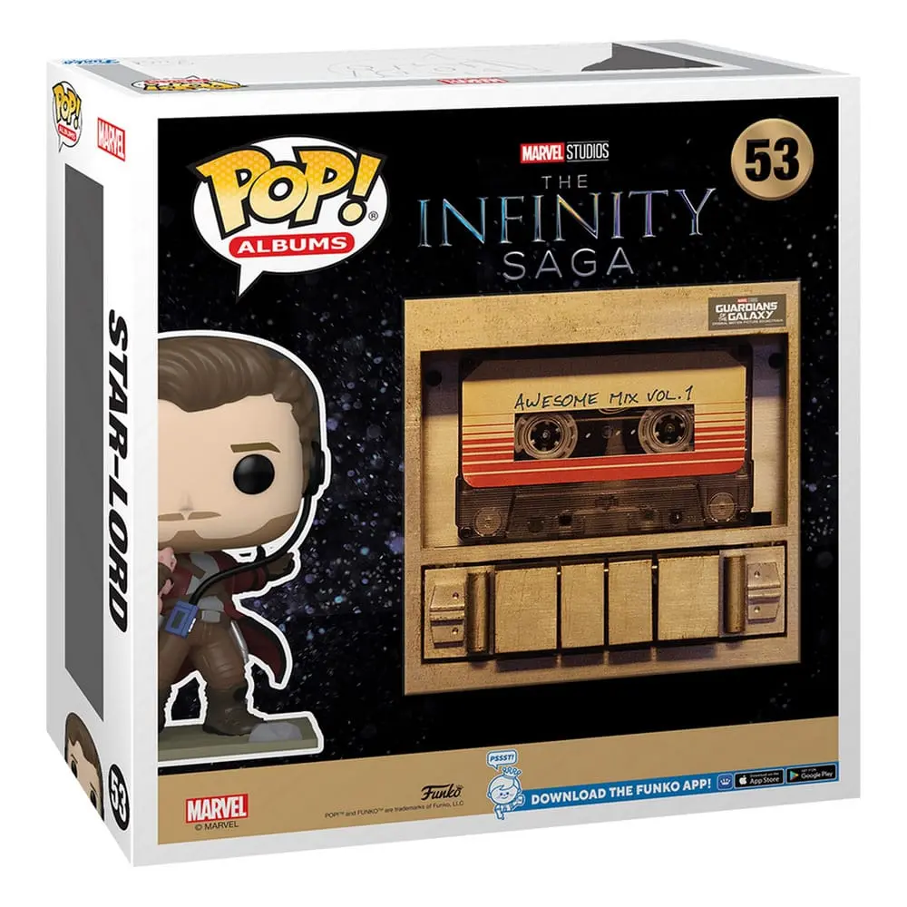Guardians of the Galaxy POP! Albums Vinilna figura Awesome Mix 9 cm fotografija proizvoda