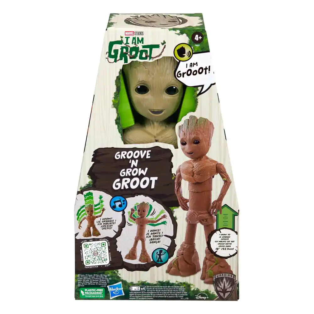 Guardians of the Galaxy Interaktivna akcijska figura Groove &#039;N Grow Groot 34 cm fotografija proizvoda