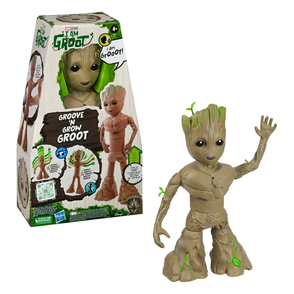 Guardians of the Galaxy Interaktivna akcijska figura Groove &#039;N Grow Groot 34 cm fotografija proizvoda