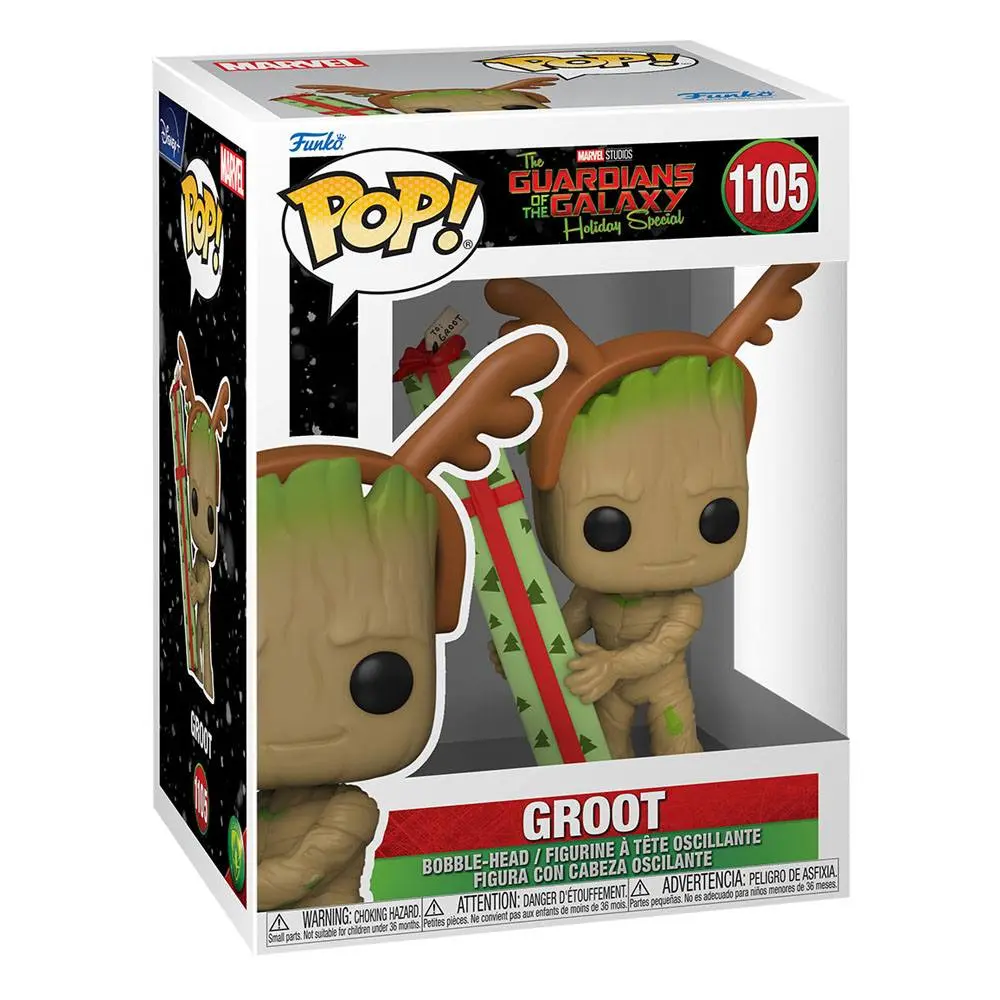 Guardians of the Galaxy Holiday Special POP! Heroes Vinilna Figura Groot 9 cm fotografija proizvoda