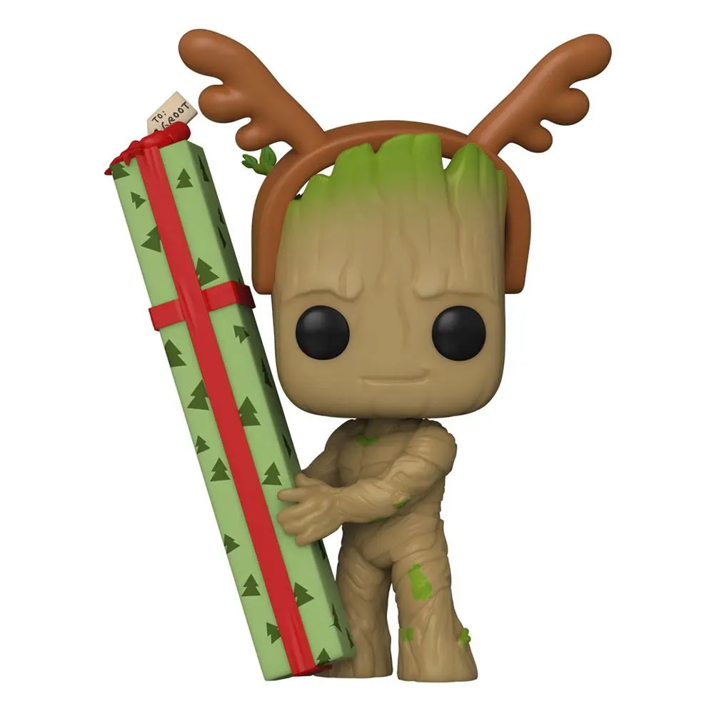 Guardians of the Galaxy Holiday Special POP! Heroes Vinilna Figura Groot 9 cm fotografija proizvoda