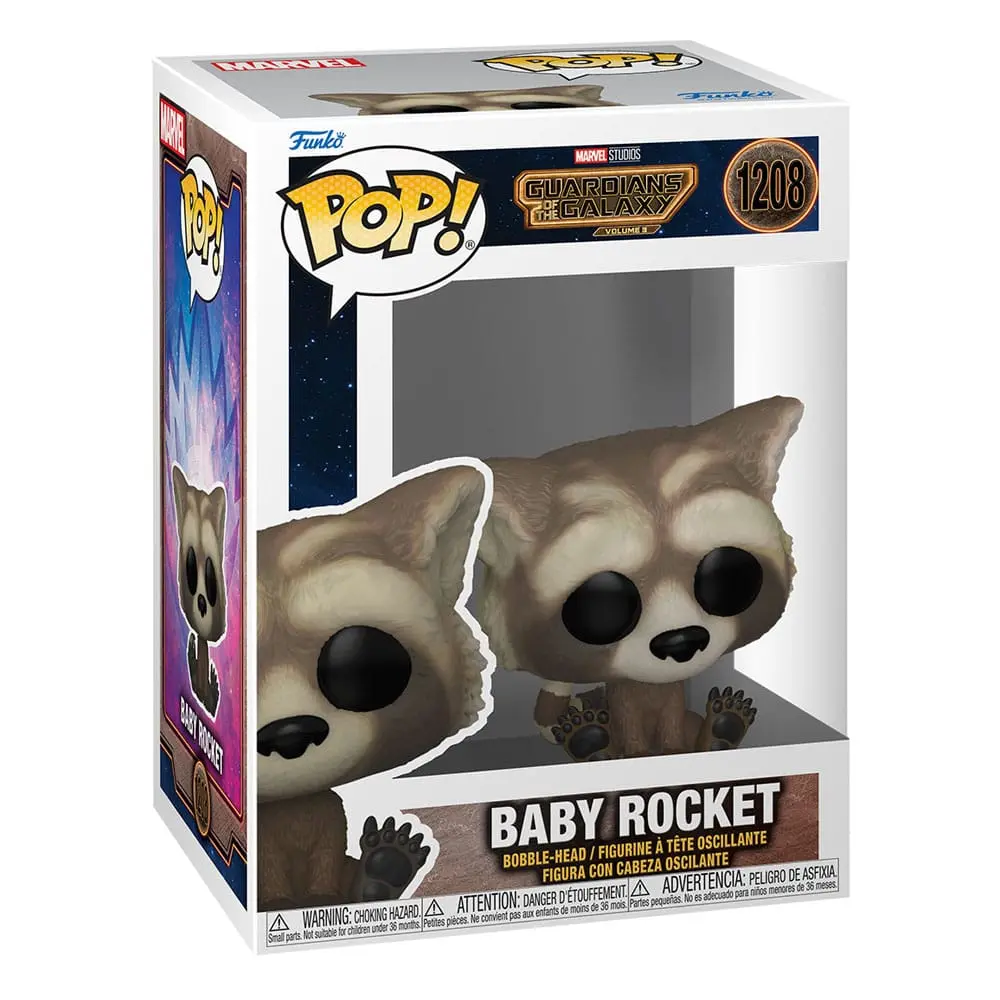 Guardians of the Galaxy Vol. 3 POP! Vinilna Figura Baby Rocket 9 cm fotografija proizvoda