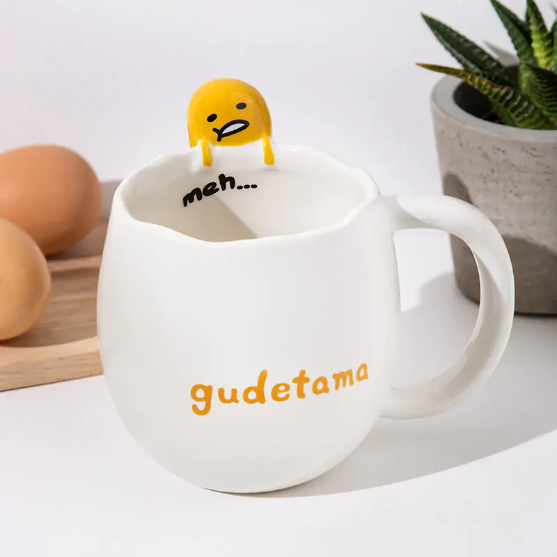 Gudetama Šalica oblika fotografija proizvoda