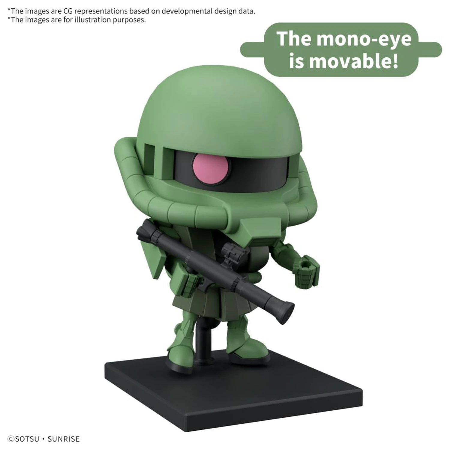 Gundam 1/1 Zakupla-Kun DX set (s oplatom) Komplet za sastavljanje modela fotografija proizvoda
