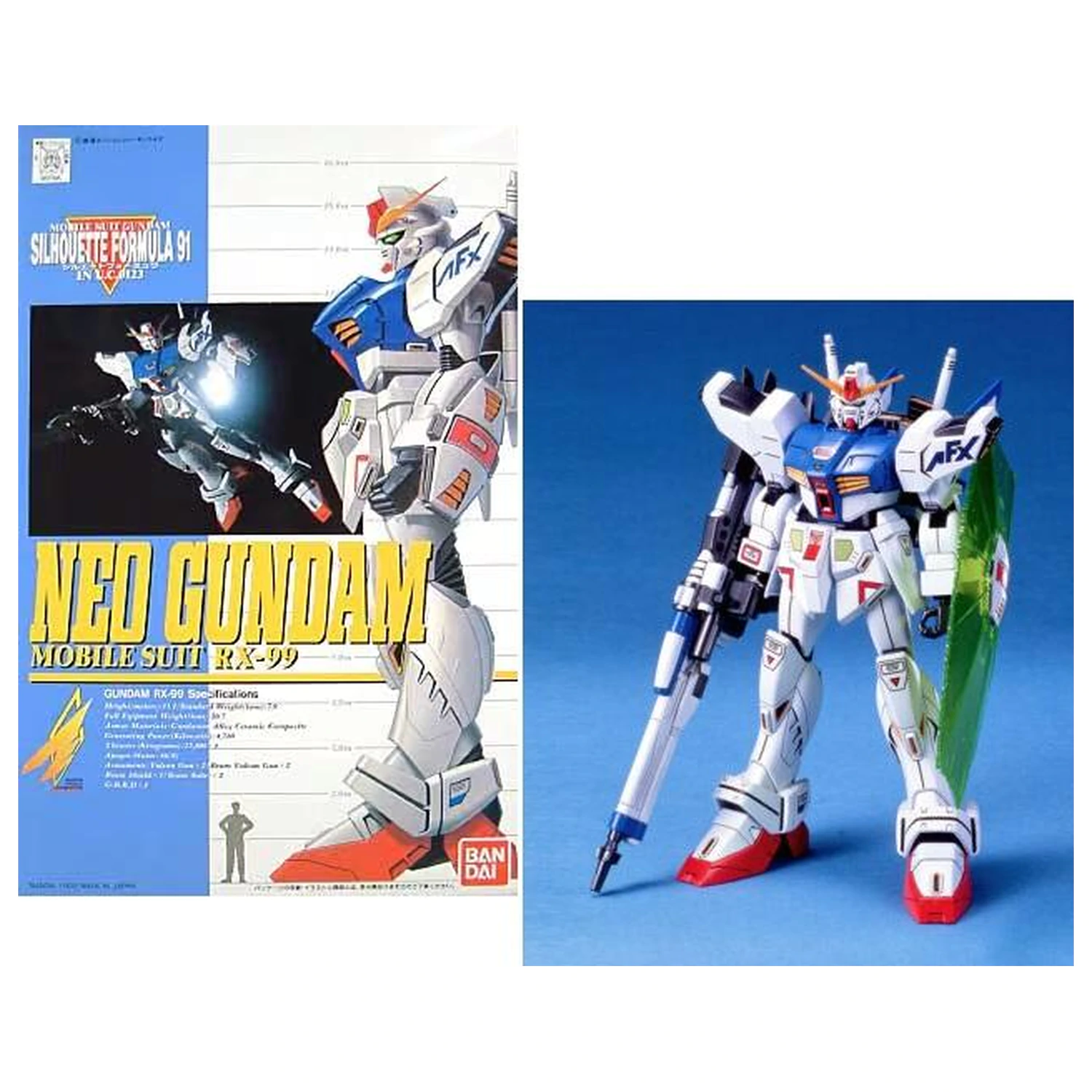 Gundam 1/100 RX-99 Neo Gundam plastični model za sastavljanje fotografija proizvoda