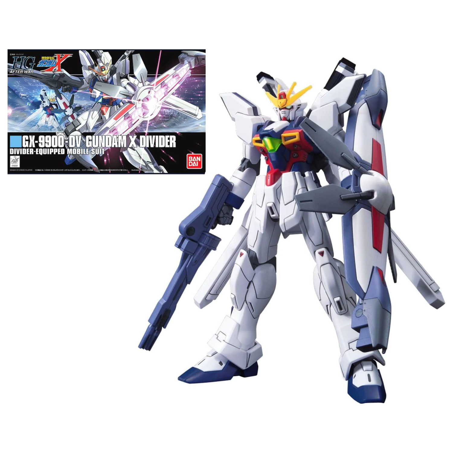 Gundam 1/144 HGUC Gundam X D.V. Model Kit fotografija proizvoda