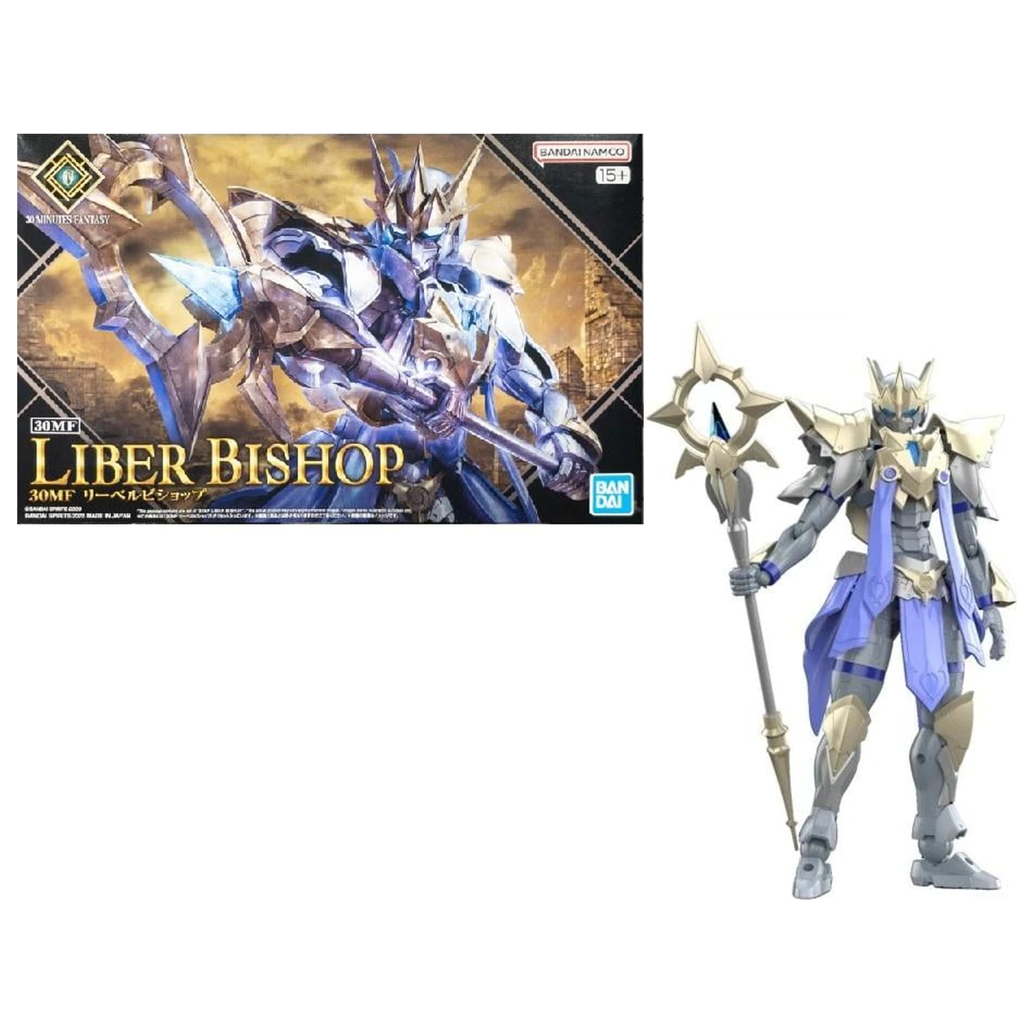 Gundam 30MF Liber Bishop Model komplet fotografija proizvoda