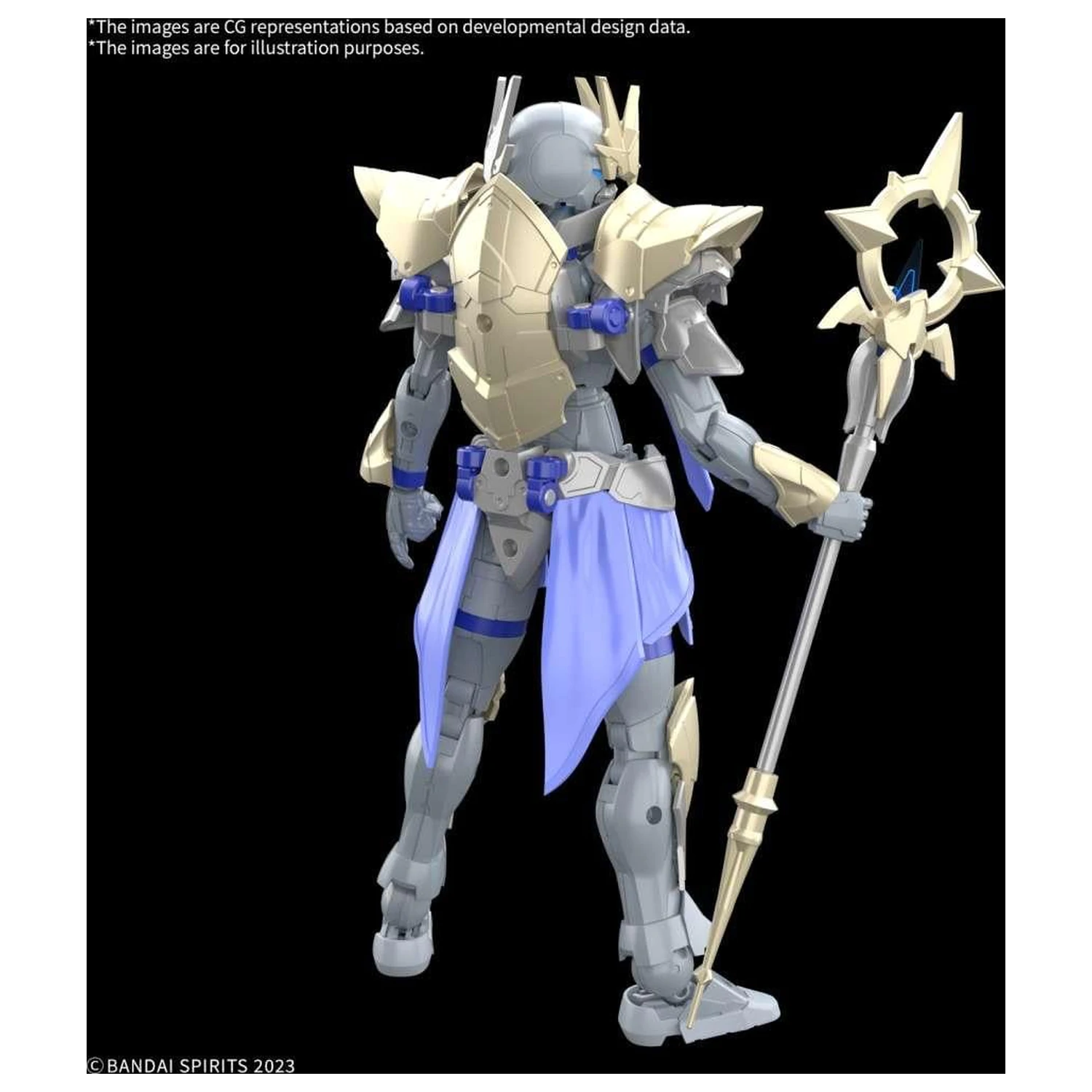 Gundam 30MF Liber Bishop Model komplet fotografija proizvoda