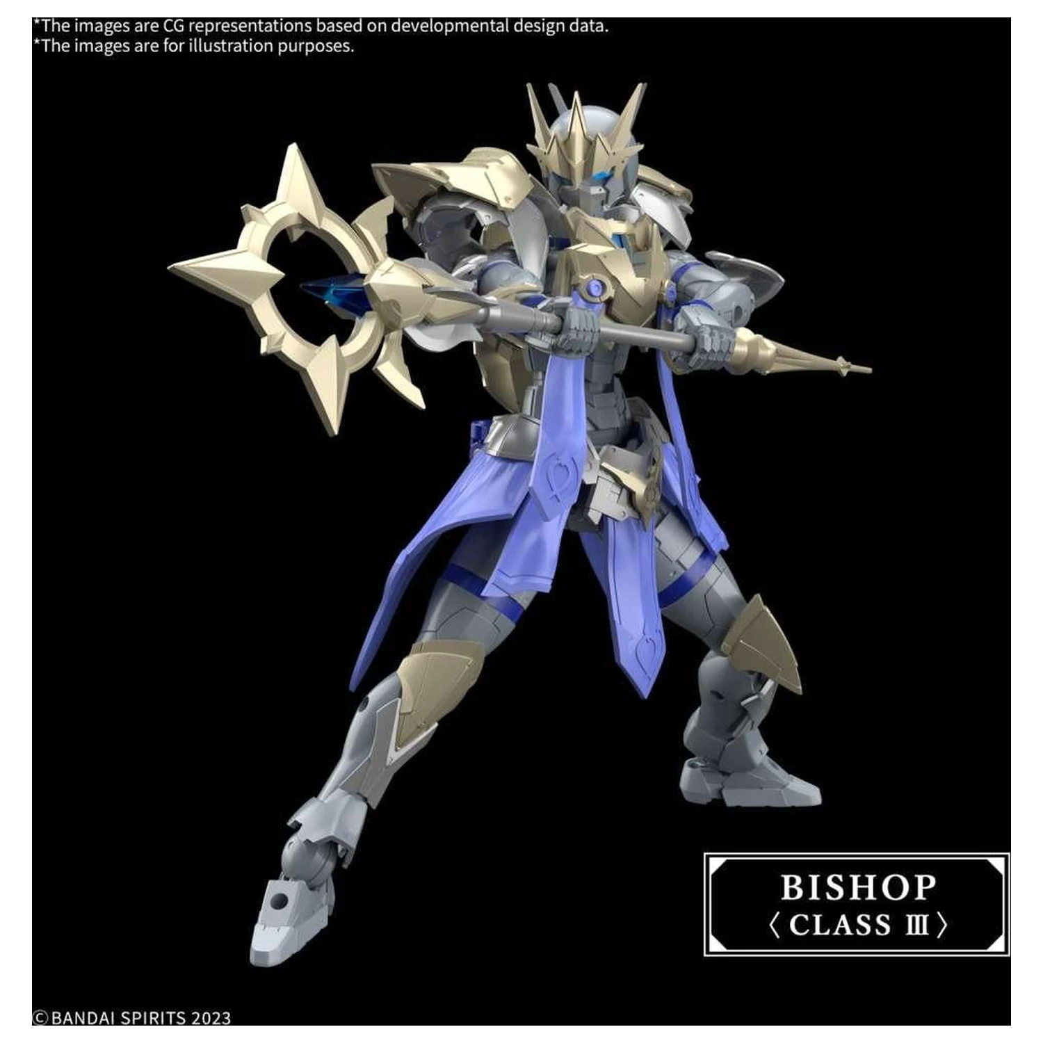 Gundam 30MF Liber Bishop Model komplet fotografija proizvoda