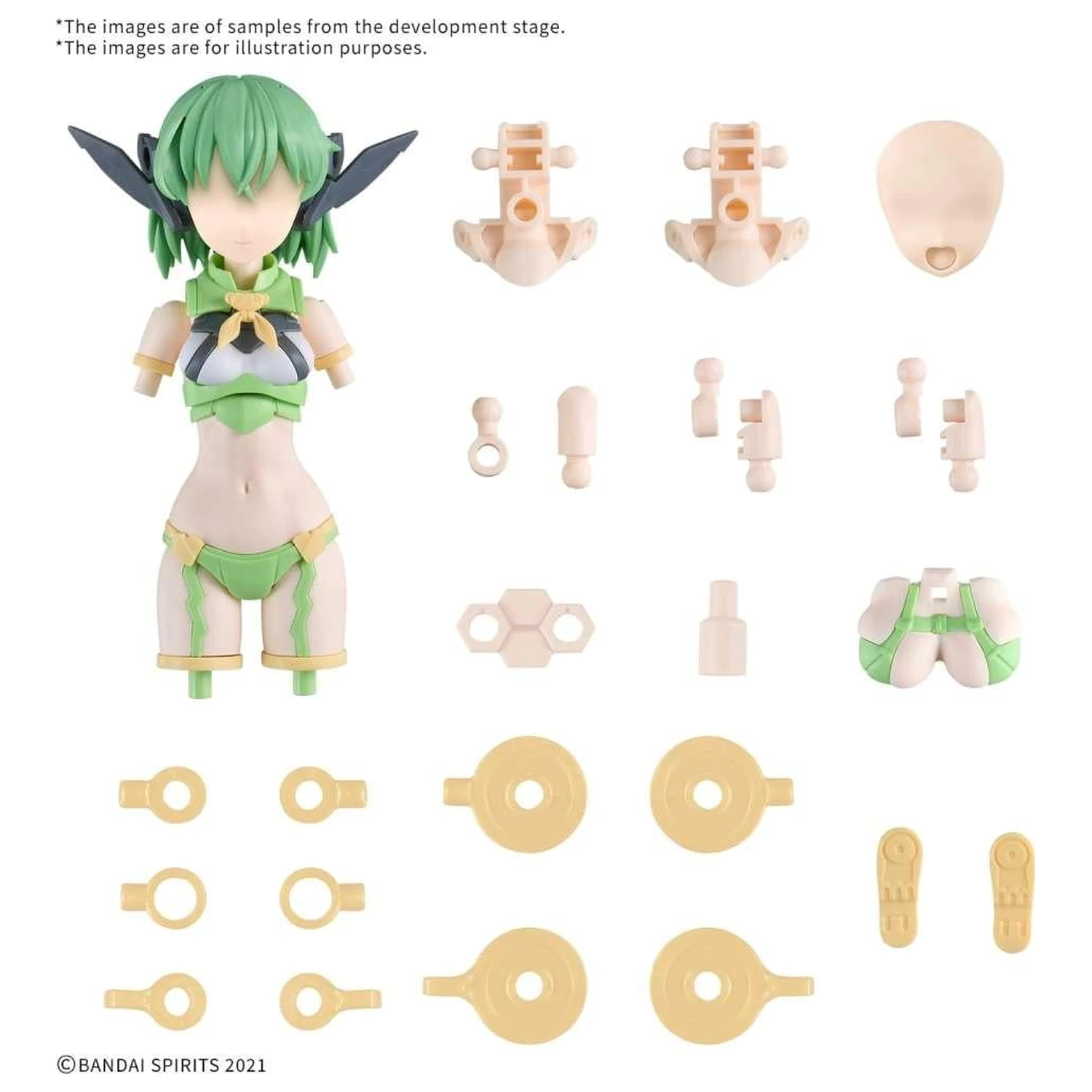 Gundam 30MS opcijski dijelovi komplet 16 set za modeliranje fotografija proizvoda
