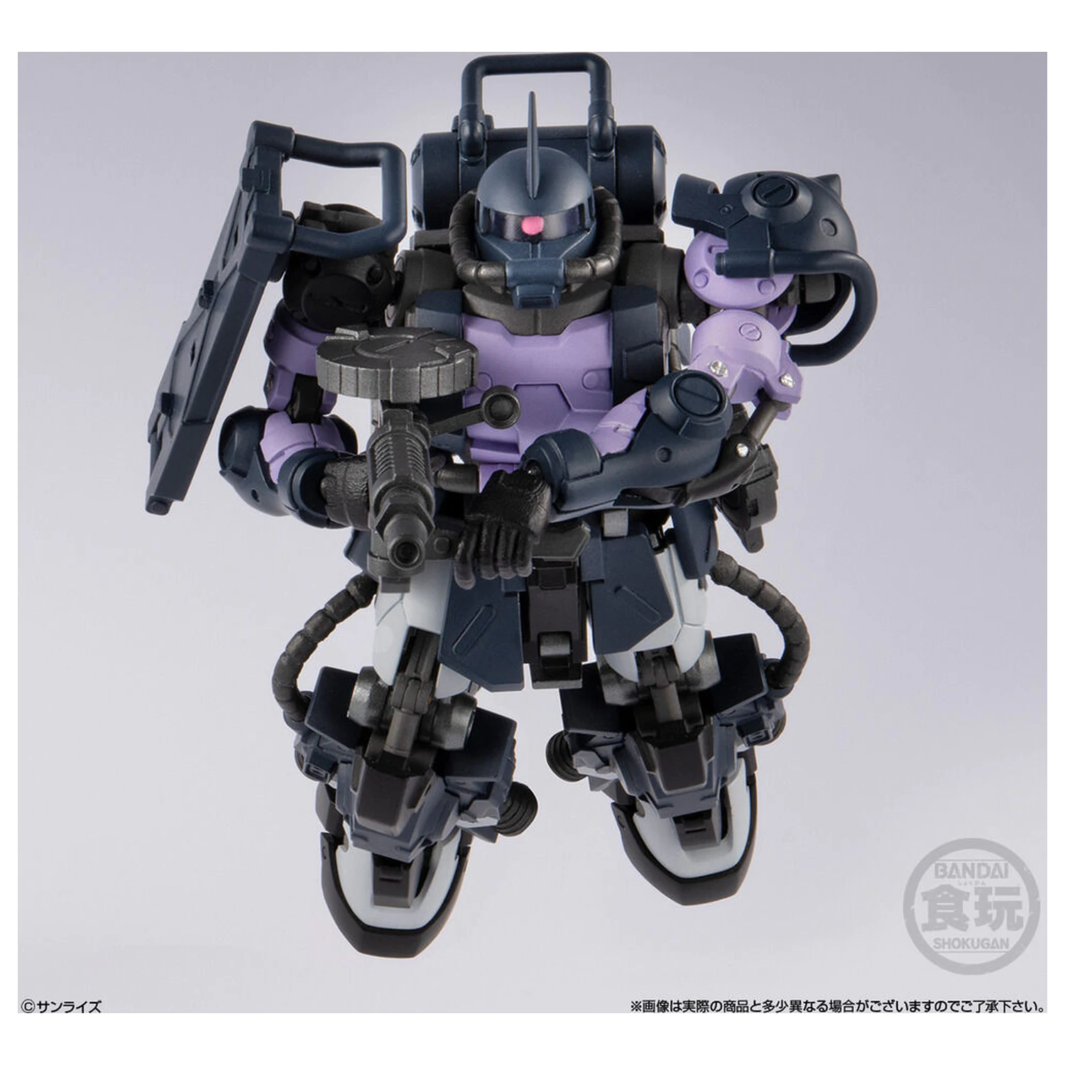 Gundam Artifact PRO High Mobility Zaku II Black Tri-Stars Specification figura 10cm fotografija proizvoda
