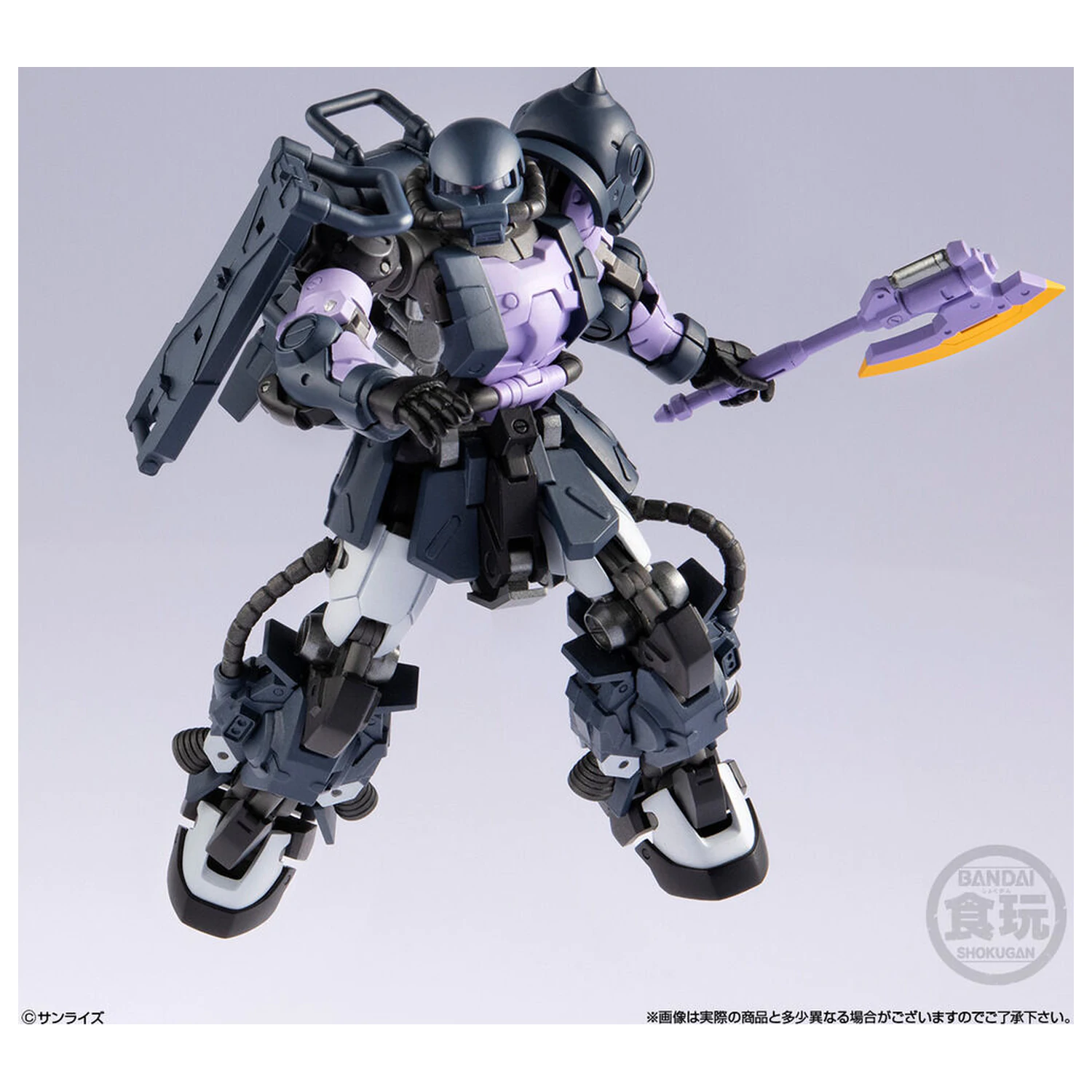 Gundam Artifact PRO High Mobility Zaku II Black Tri-Stars Specification figura 10cm fotografija proizvoda