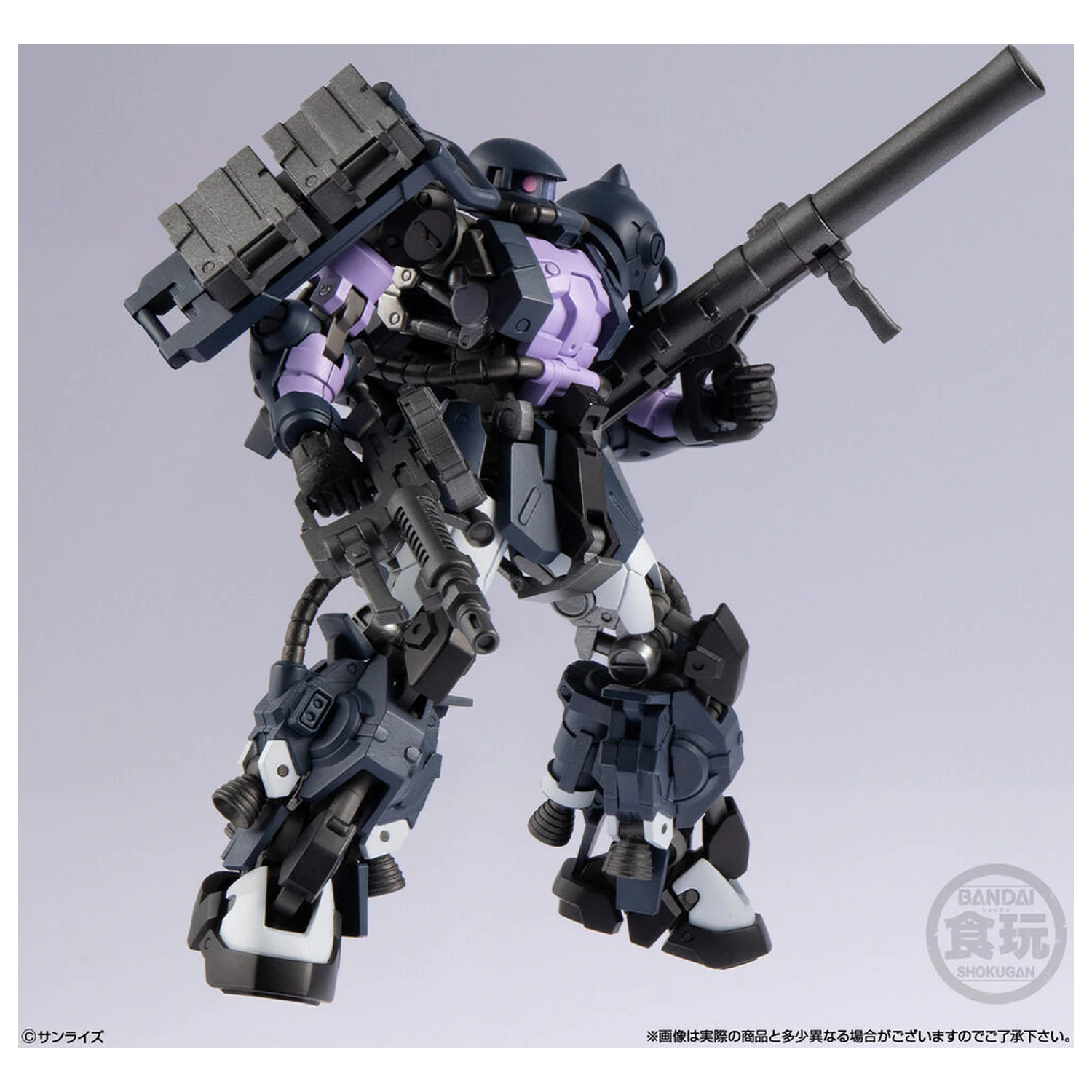 Gundam Artifact PRO High Mobility Zaku II Black Tri-Stars Specification figura 10cm fotografija proizvoda