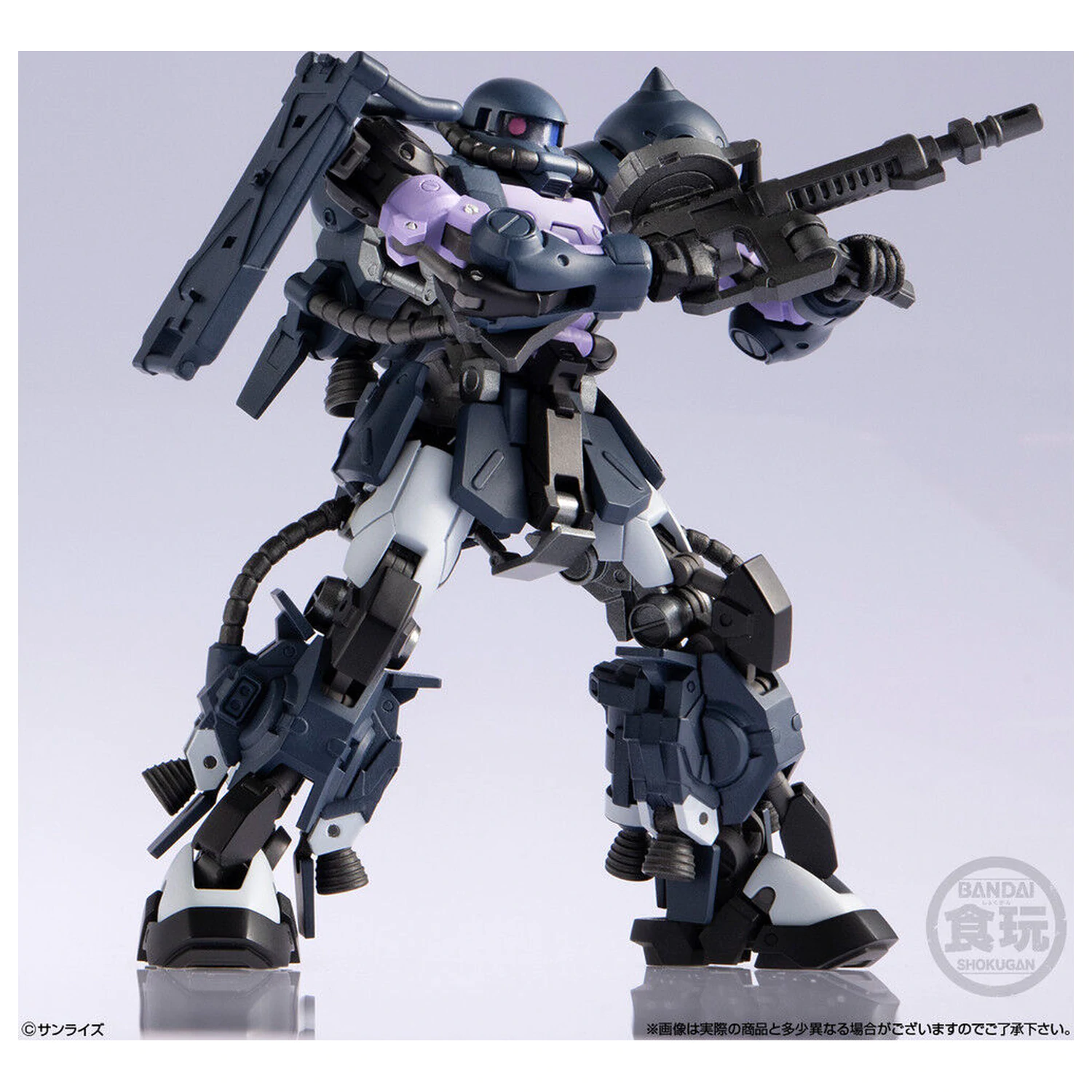 Gundam Artifact PRO High Mobility Zaku II Black Tri-Stars Specification figura 10cm fotografija proizvoda