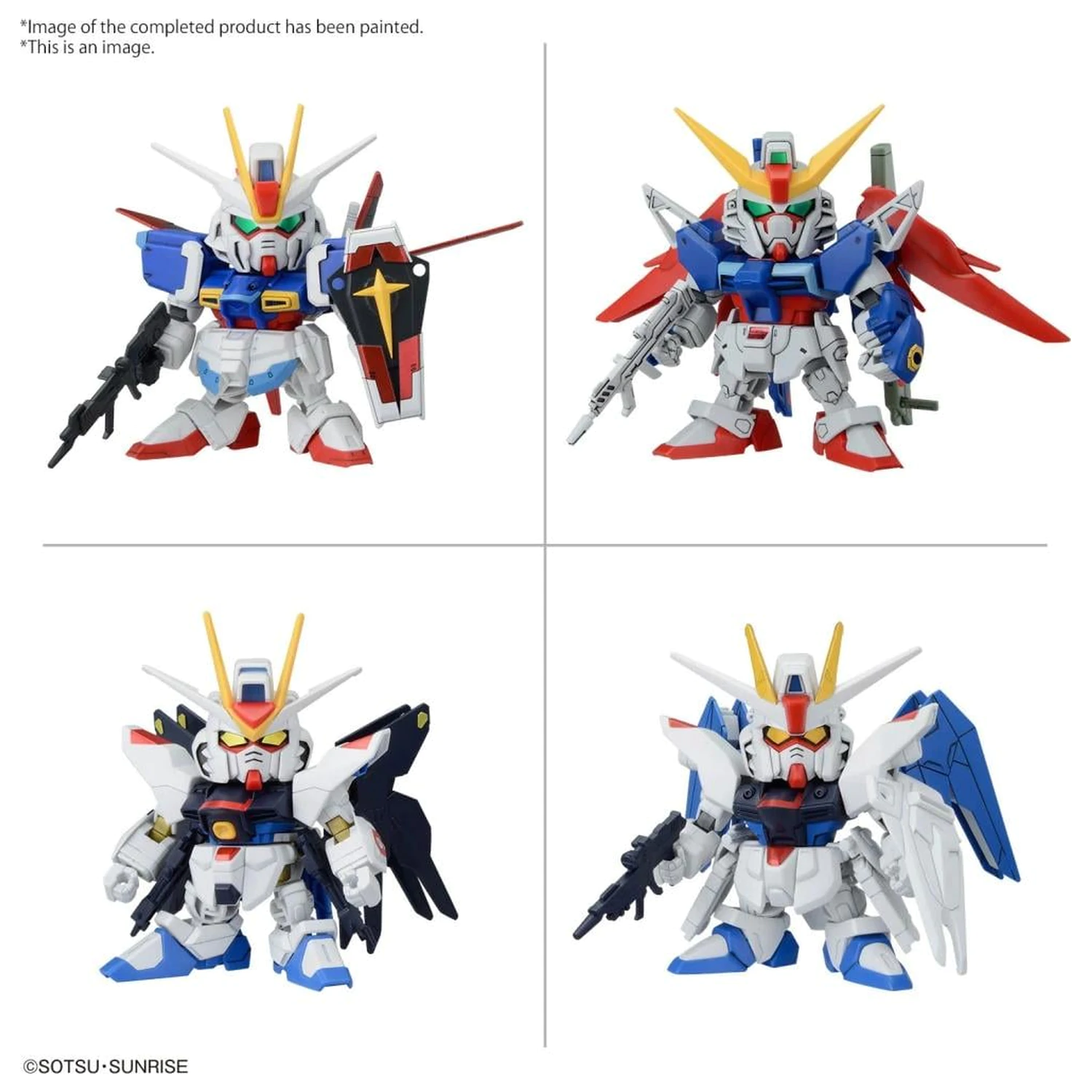 GUNDAM BB Senshi CE Battle of Destiny Set Komplet Modela fotografija proizvoda