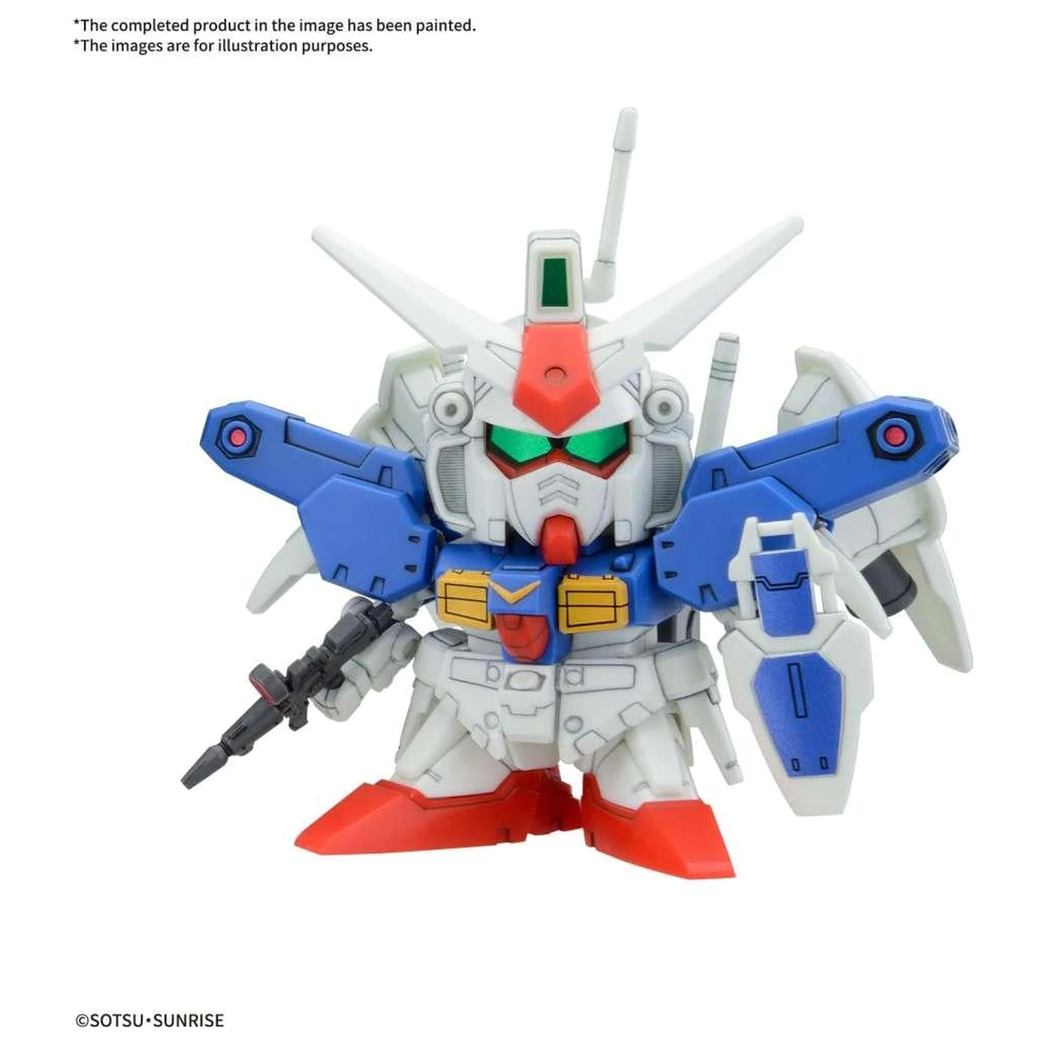 Gundam BB Senshi Mobile Suit Gundam Komplet modela fotografija proizvoda
