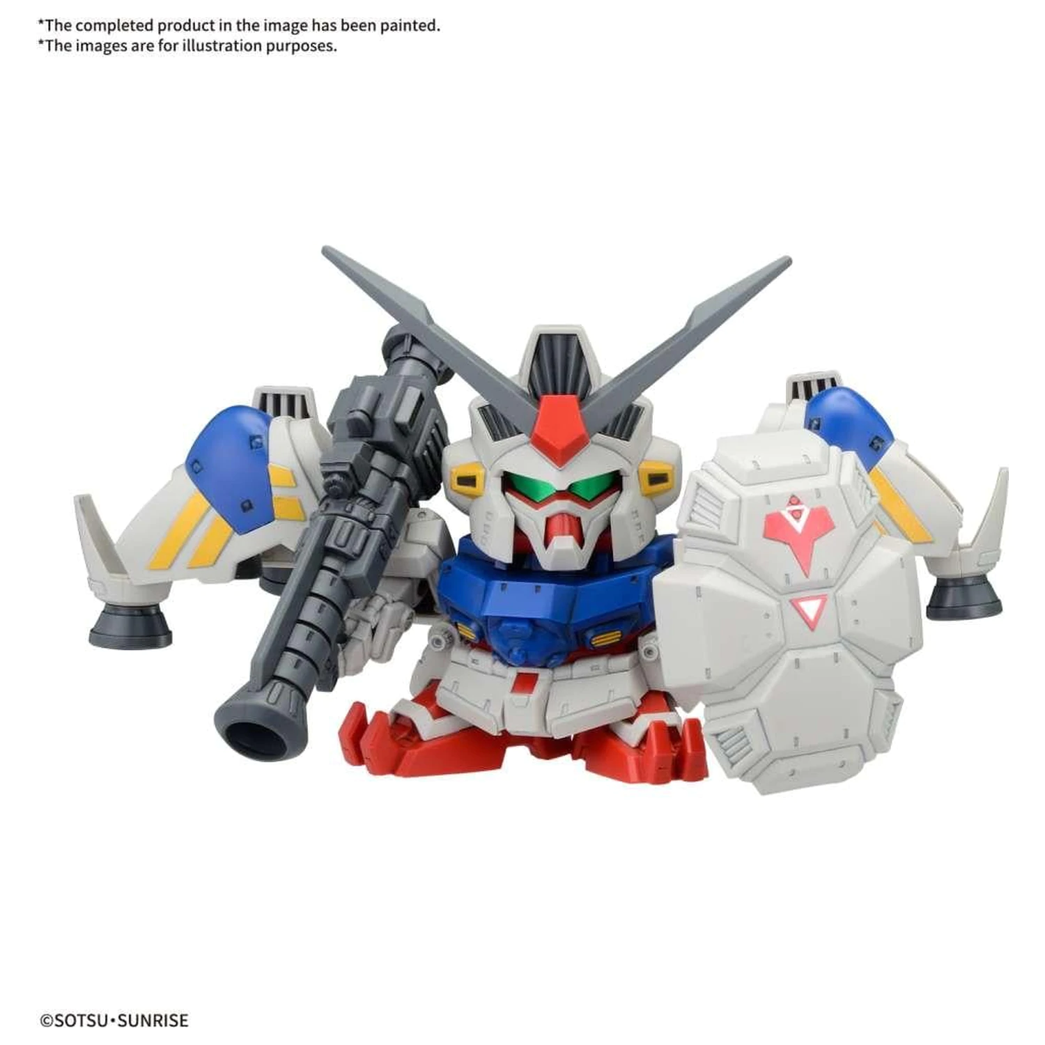 Gundam BB Senshi Mobile Suit Gundam Komplet modela fotografija proizvoda