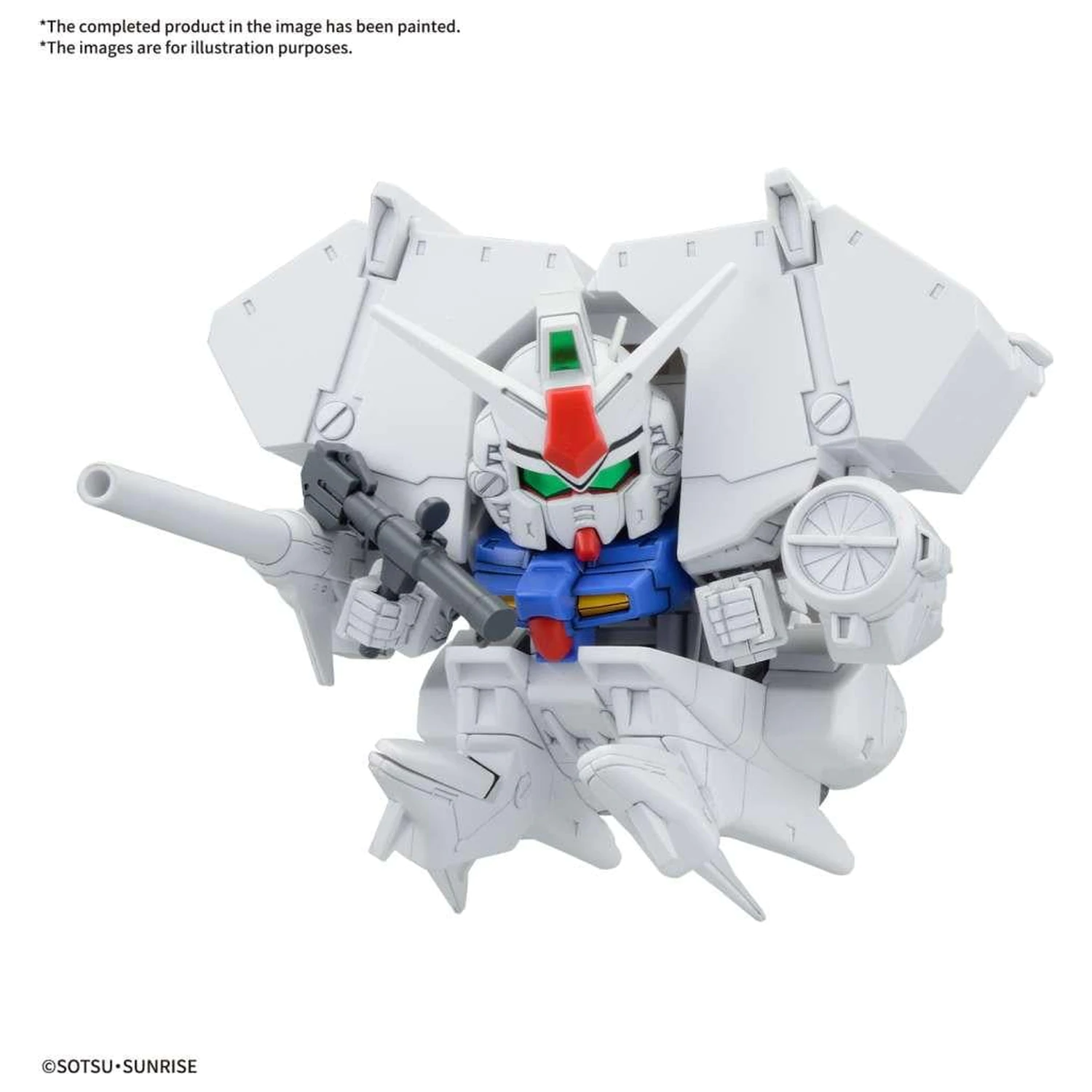 Gundam BB Senshi Mobile Suit Gundam Komplet modela fotografija proizvoda
