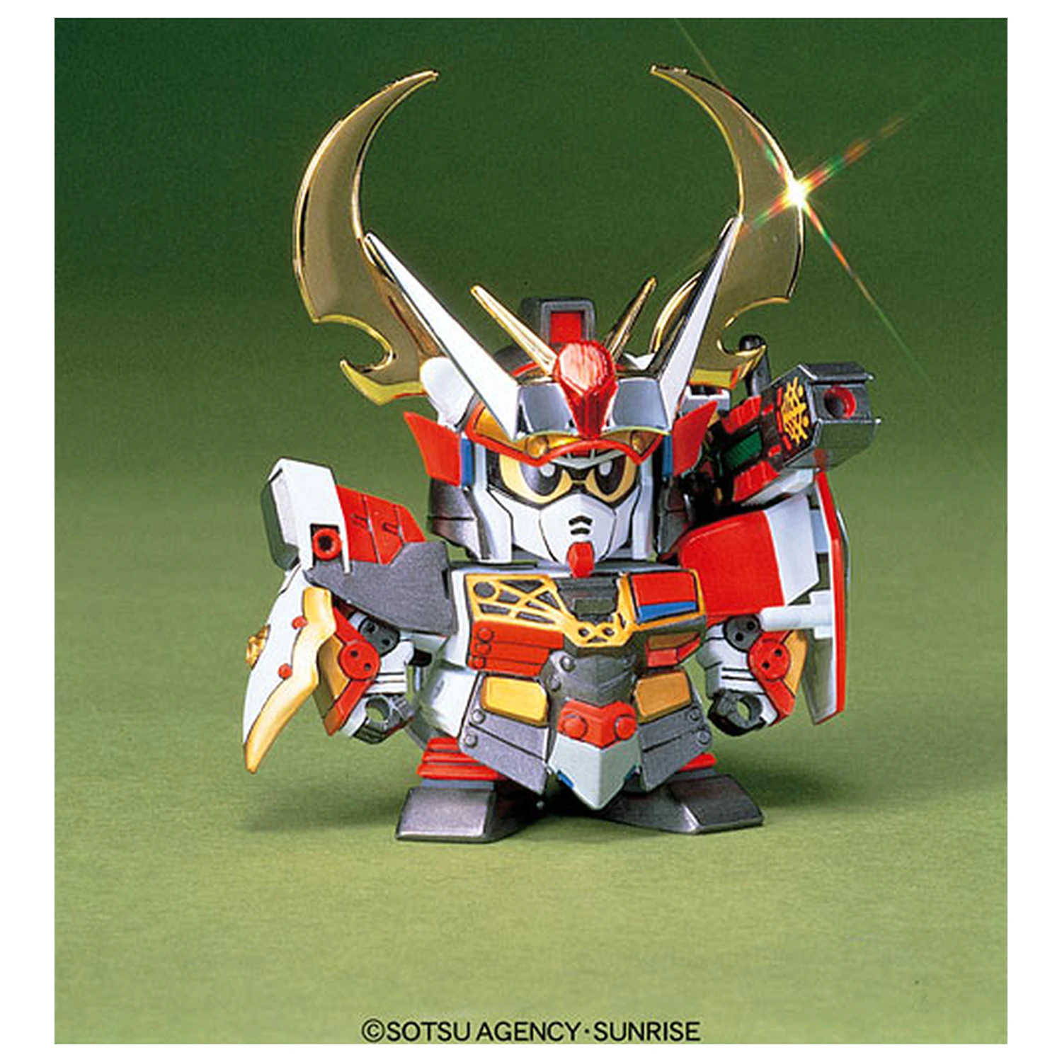 Gundam BB102 Musha Heavy Gundam komplet modela fotografija proizvoda