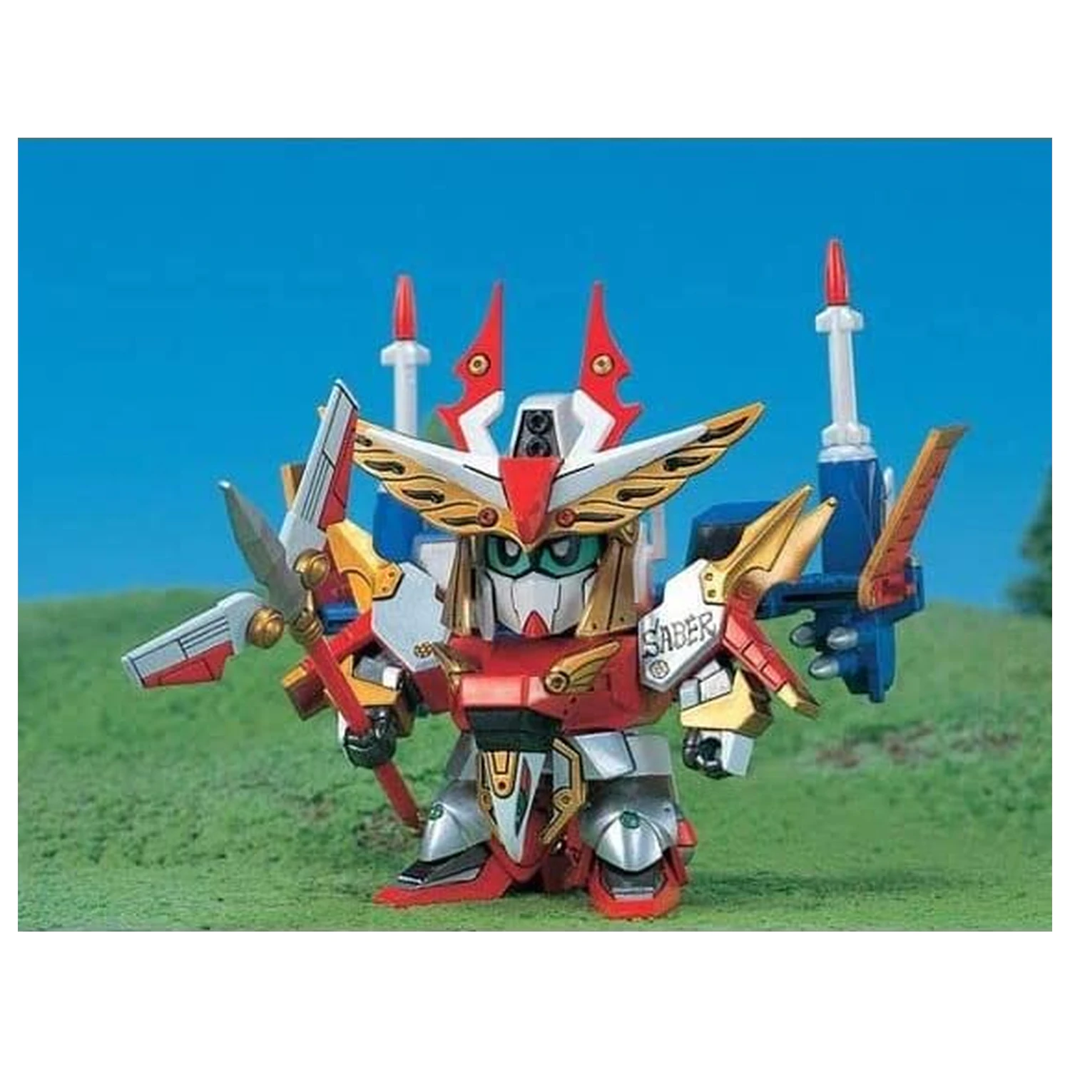 Gundam BB118 Musha Gunsaber Model komplet fotografija proizvoda