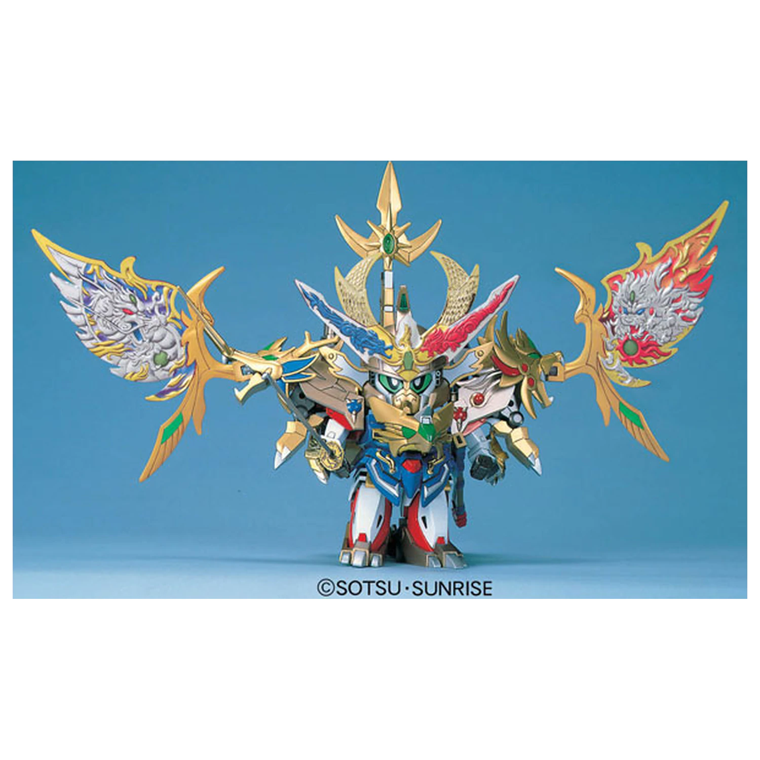 GUNDAM BB167 Kijin Daisyougun Shiryuhou "Kirahagane Gok" set modela fotografija proizvoda