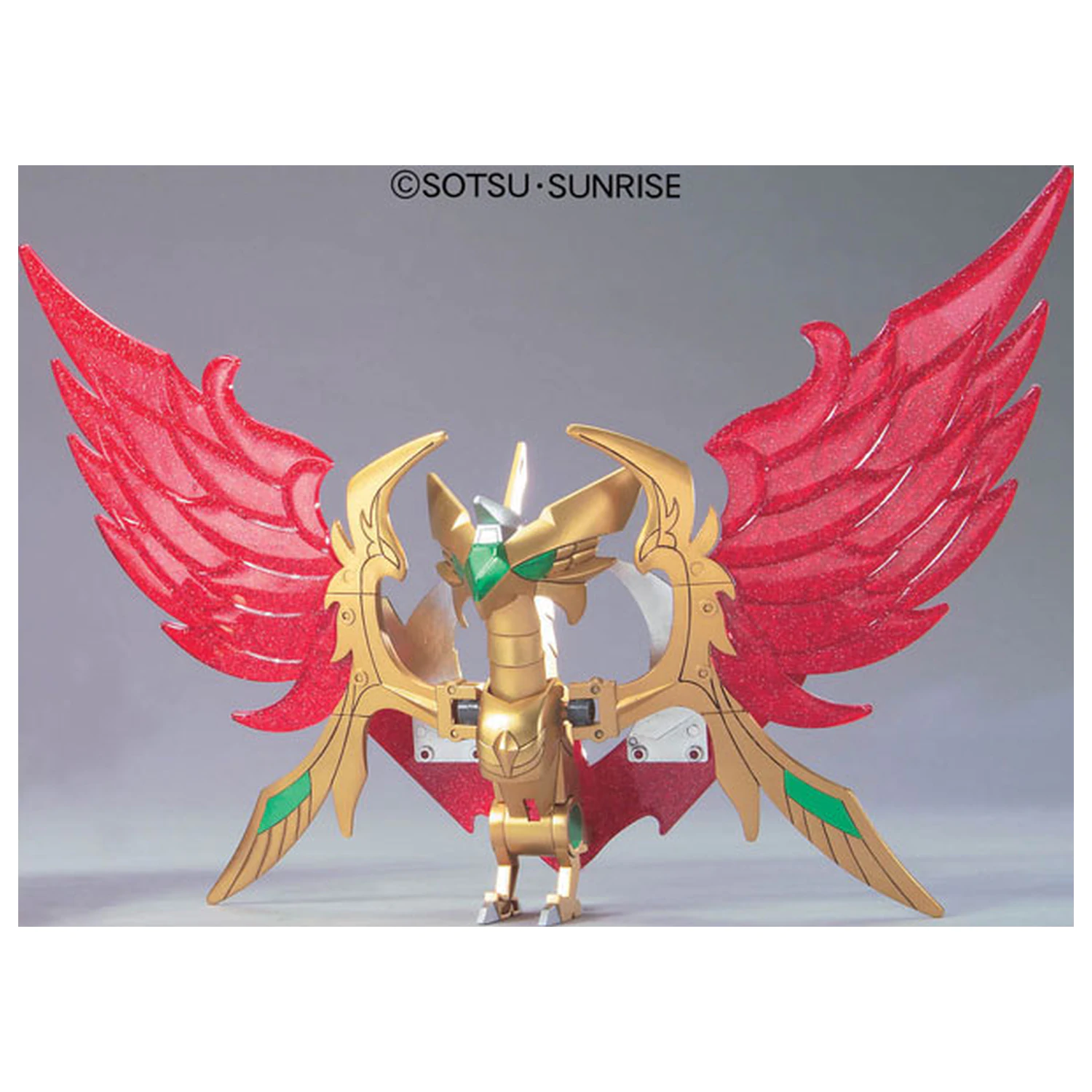 GUNDAM BB167 Kijin Daisyougun Shiryuhou "Kirahagane Gok" set modela fotografija proizvoda