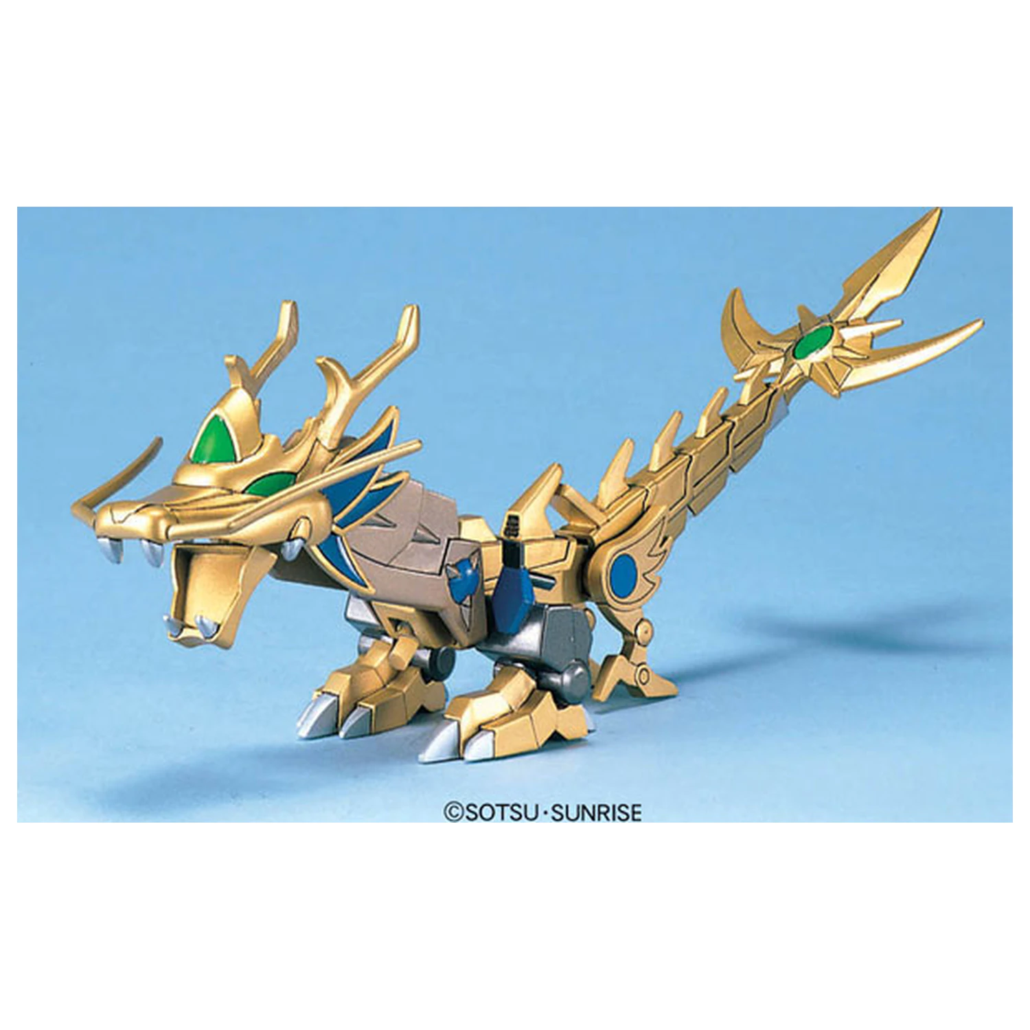 GUNDAM BB167 Kijin Daisyougun Shiryuhou "Kirahagane Gok" set modela fotografija proizvoda