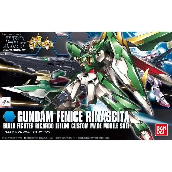 Gundam Build Fighters Gundam Fenice Rinascita figura fotografija proizvoda