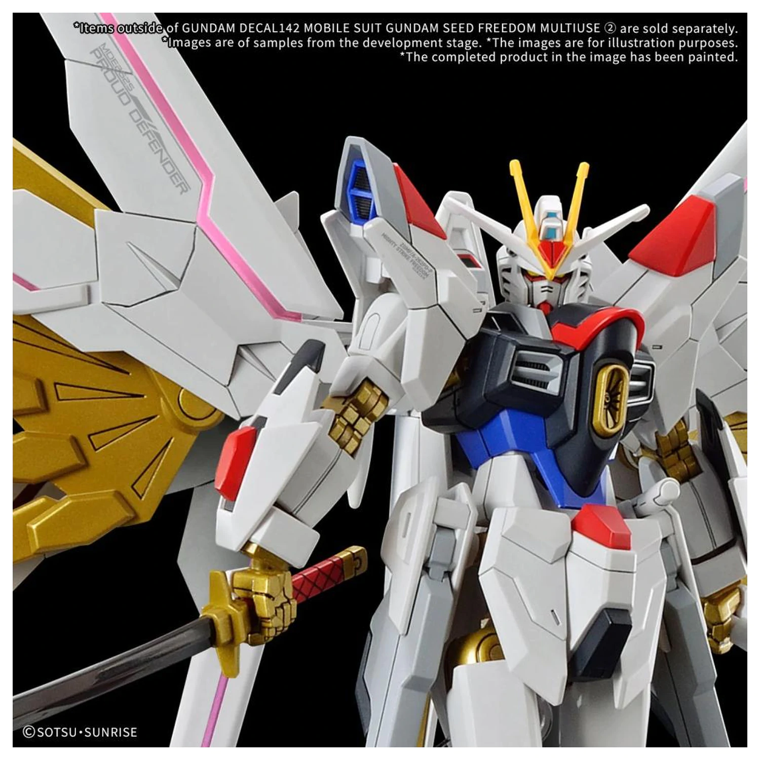 Gundam Decal 142 Gundam Seed Freedom Višenamjenski 2 model seta fotografija proizvoda