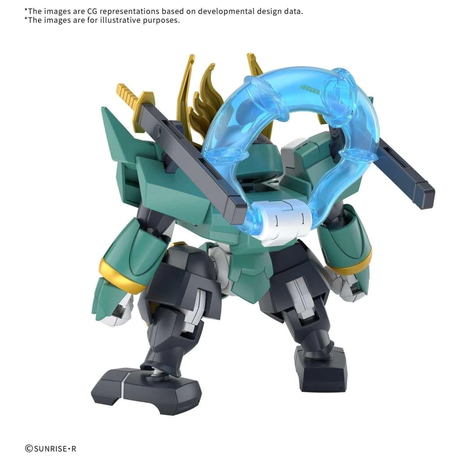 Gundam Fujinmaru Komplet Modela fotografija proizvoda