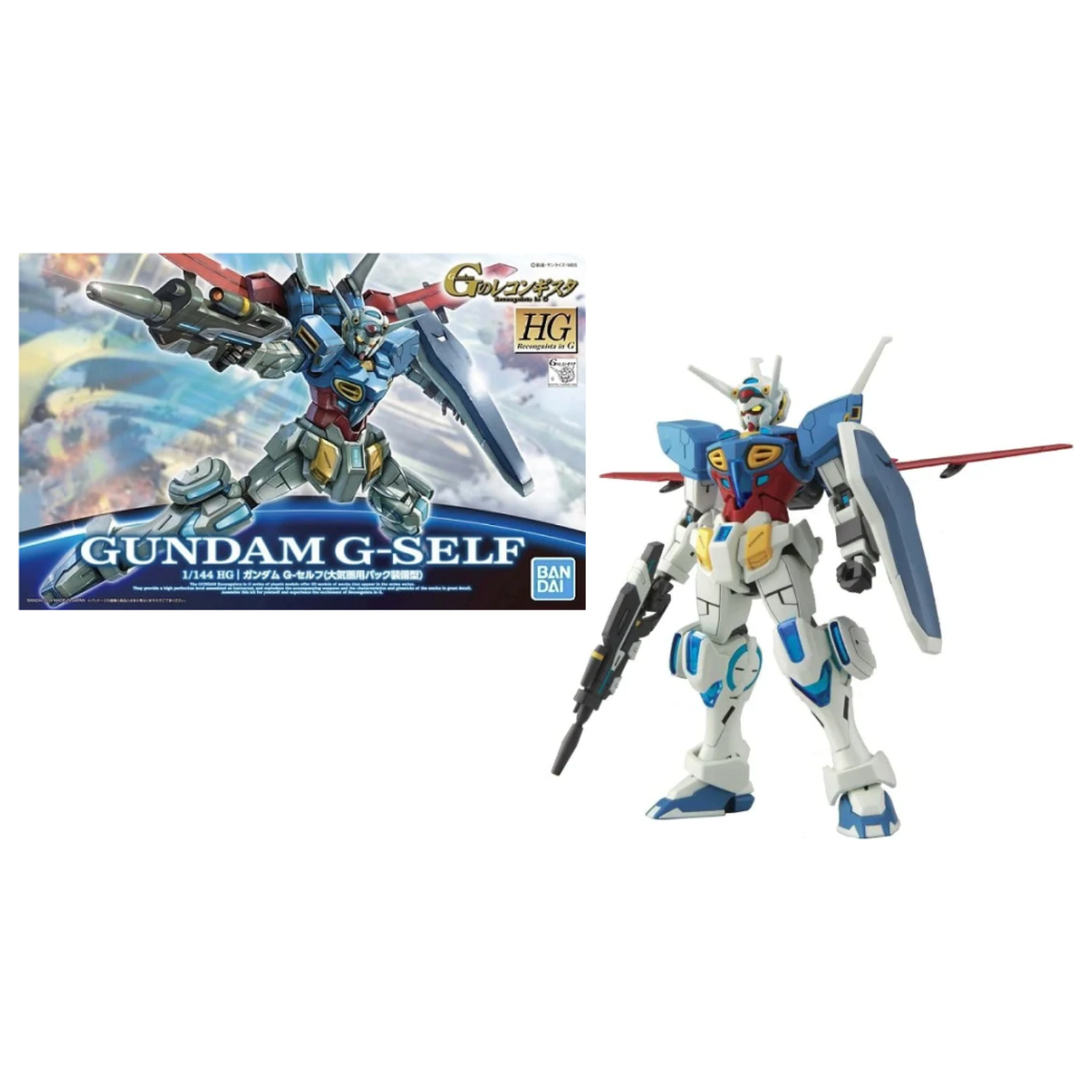 Gundam HG 1/144 Gundam G-Self Atmospheric Pack komplet modela fotografija proizvoda