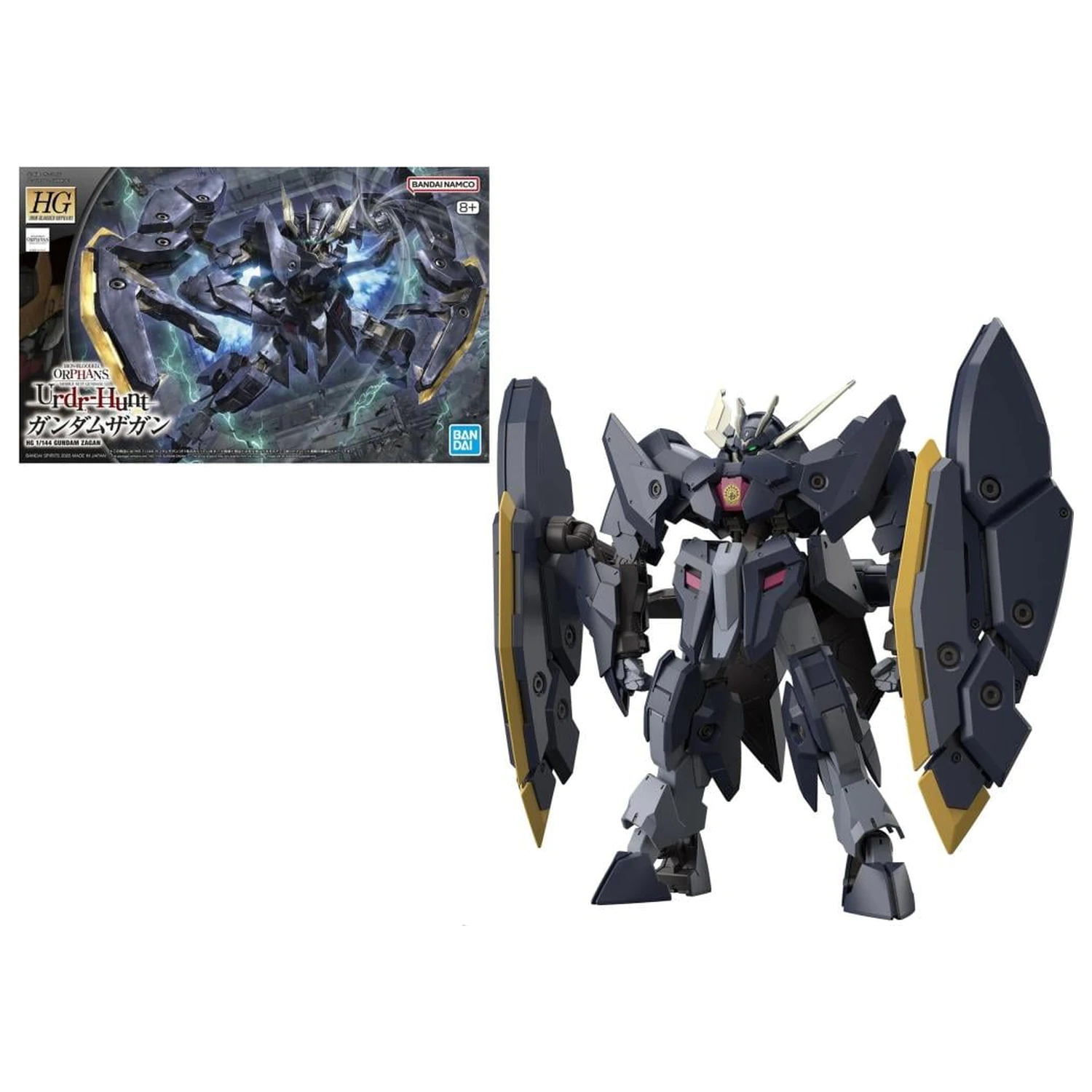 GUNDAM HG 1/144 Gundam Zagan Komplet modela fotografija proizvoda