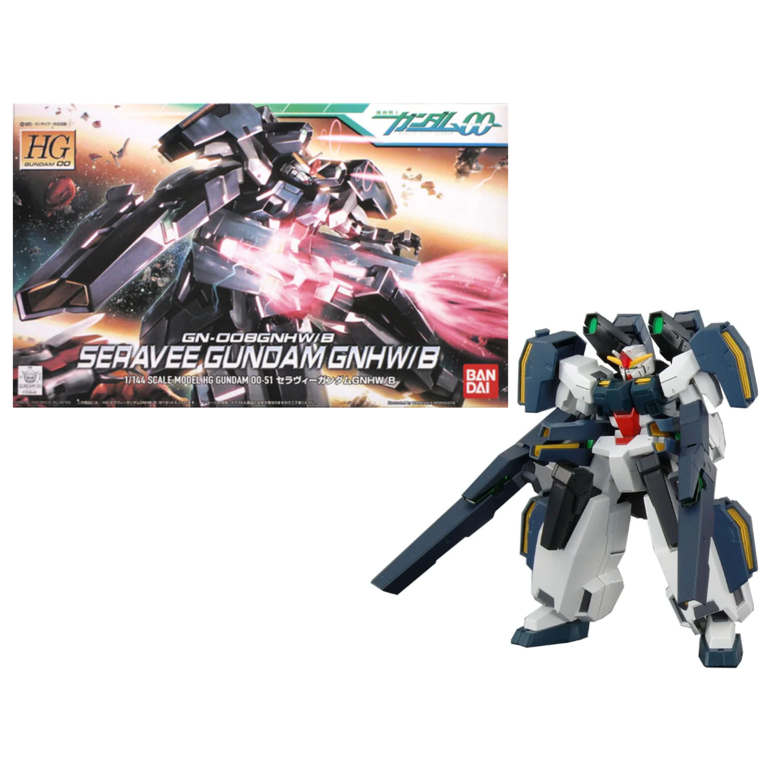 Gundam HG 1/44 Seravee Gundam GNHW/B komplet modela 13 cm fotografija proizvoda