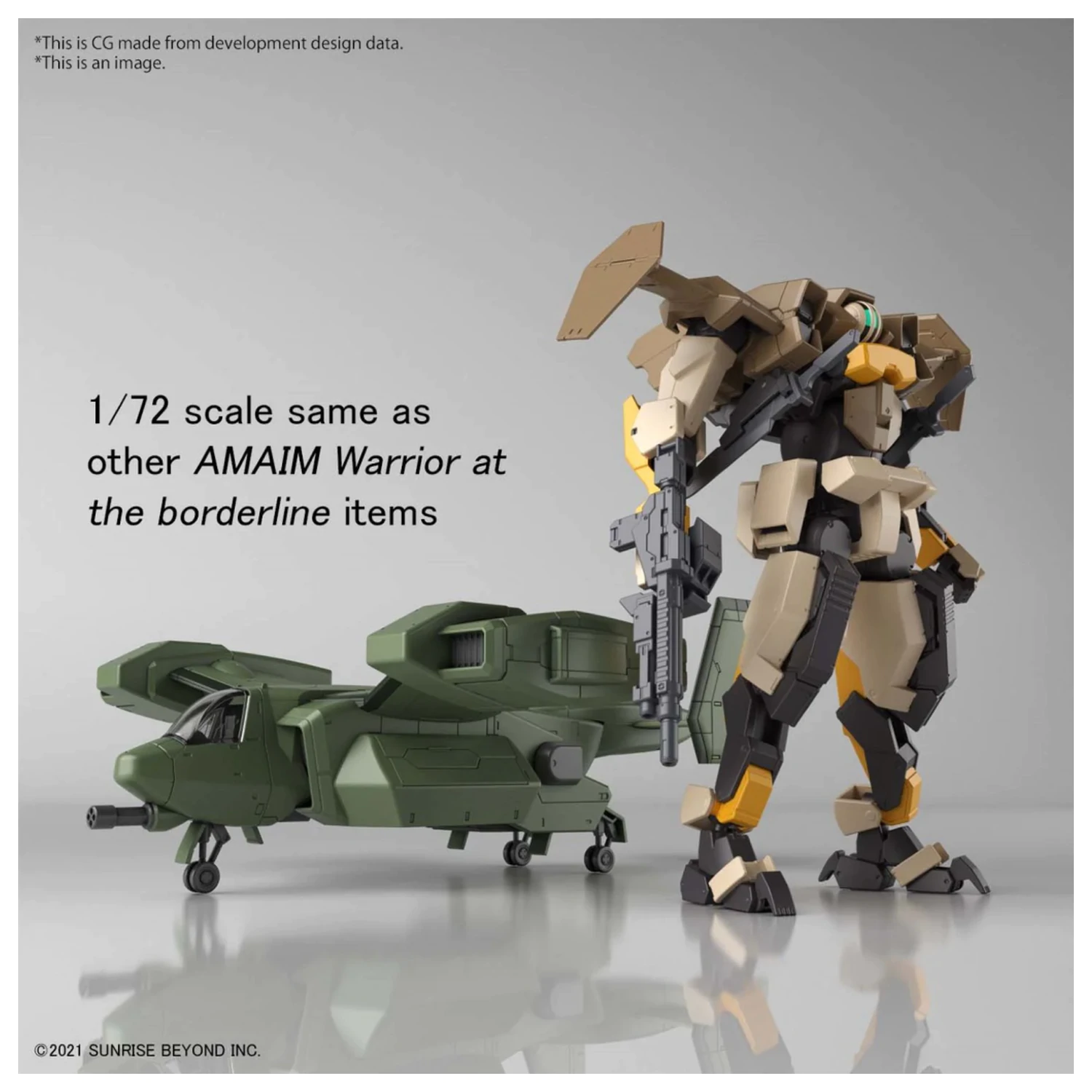 Gundam HG 1/72 V-33 Stork Carrier Set modela fotografija proizvoda