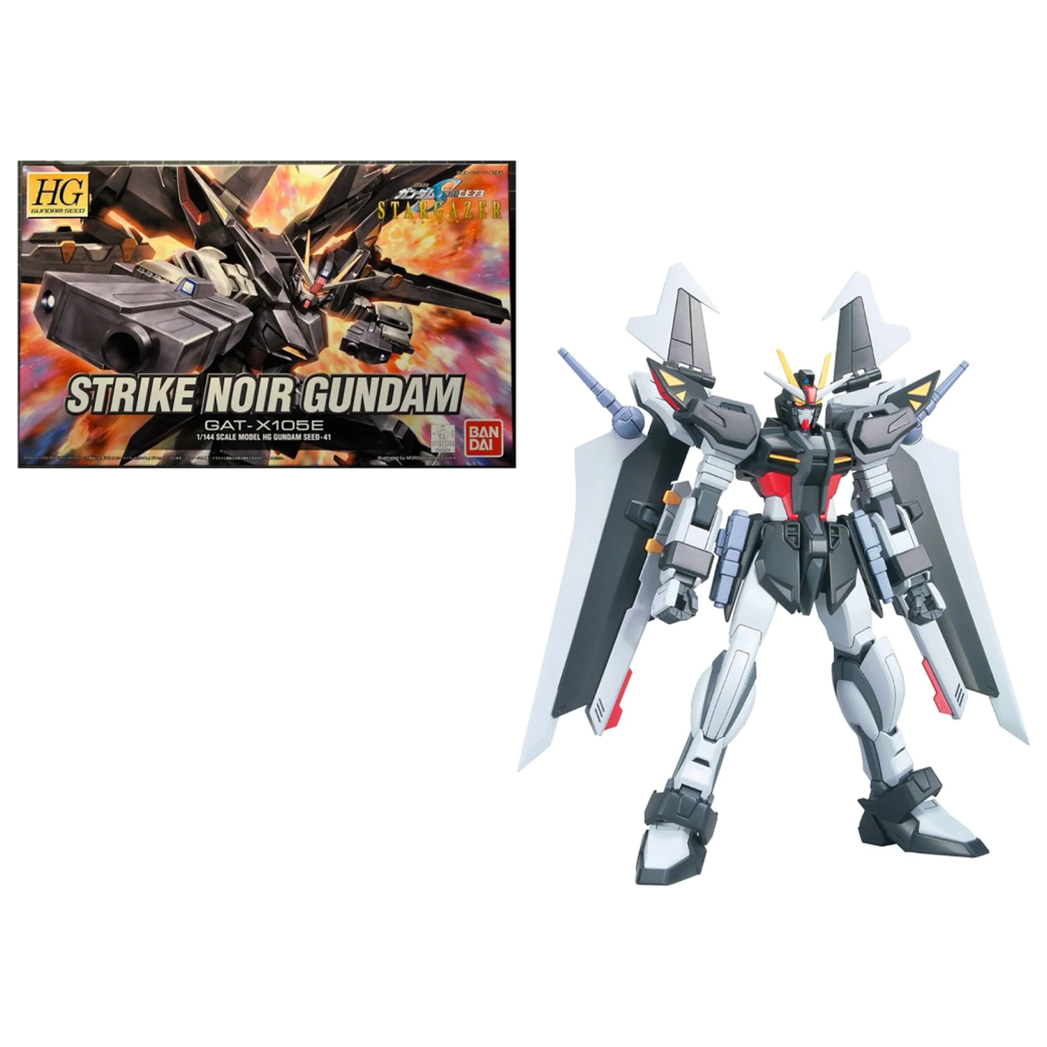 GUNDAM HG Strike Noir Gundam 1/144 komplet modela fotografija proizvoda