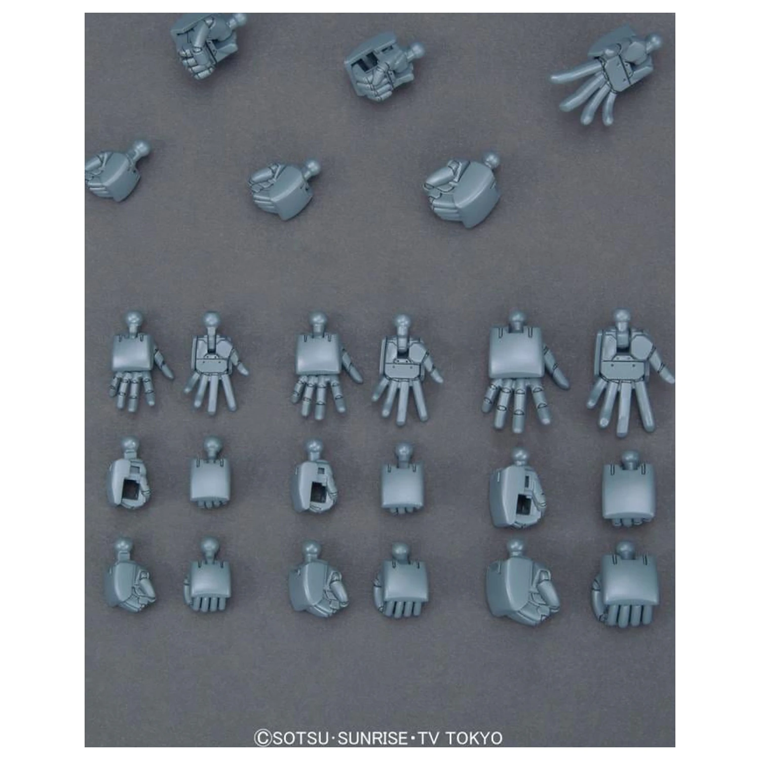 Gundam HGBC 1/144 Jigen Build Knuckles (Round) Model Set fotografija proizvoda