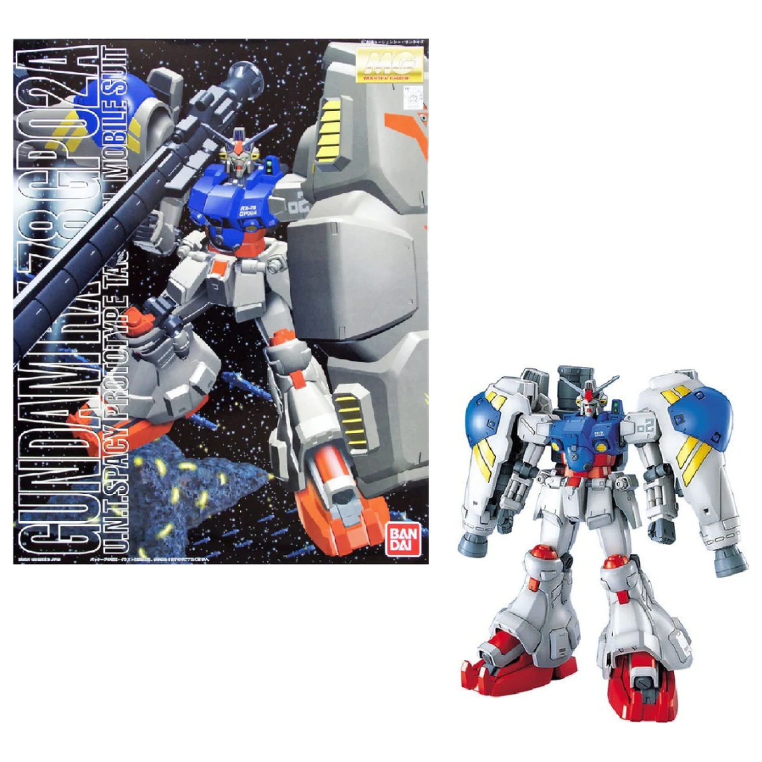 GUNDAM komplet modela Master Grade Gundam GP-02A 18 cm fotografija proizvoda