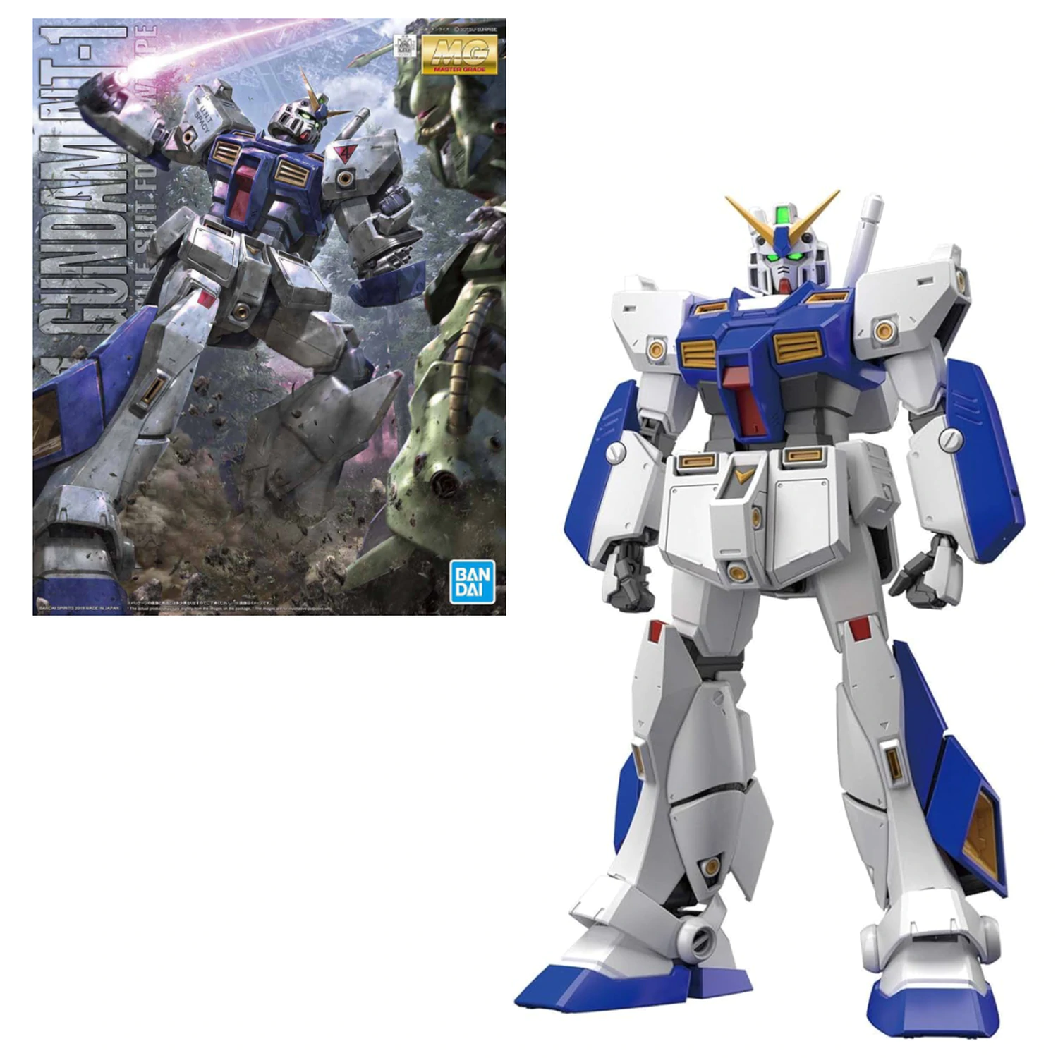 Gundam MG 1/100 Gundam NT-1 Ver.2.0 Model Kit 18 cm fotografija proizvoda