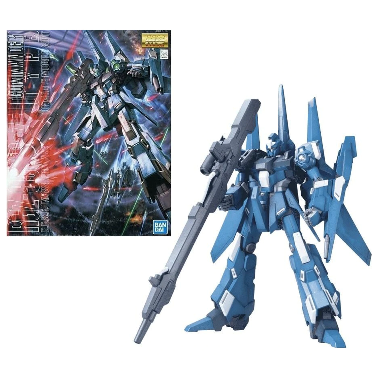 Gundam MG 1/100 Re-Zel Commander Type komplet modela fotografija proizvoda
