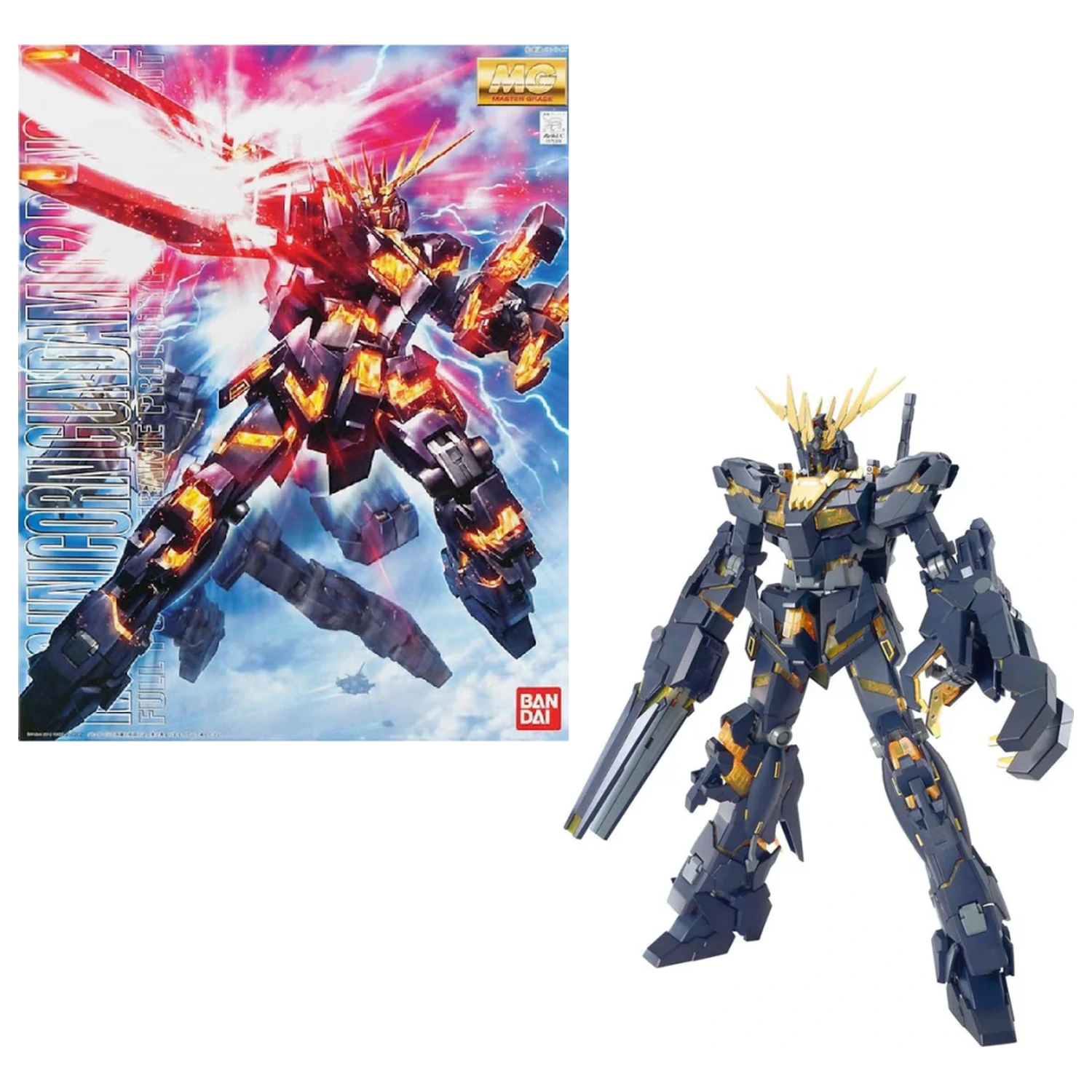 Gundam Komplet modela Master Grade Unicorn Gundam 02 Banshee 18 cm fotografija proizvoda