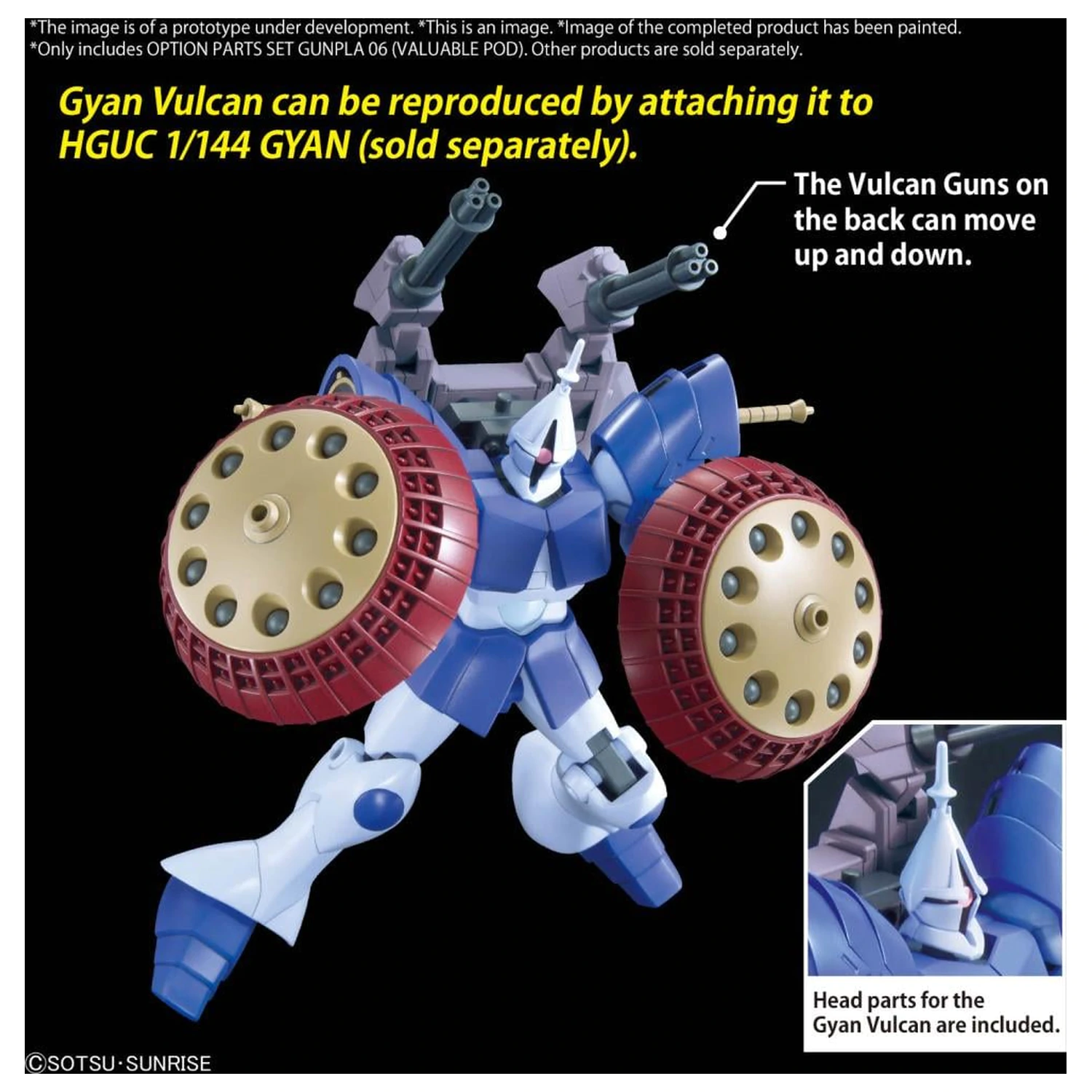 Gundam Opcionalni dijelovi Set Gunpla 06 (Valuable Pod) Model Kit fotografija proizvoda