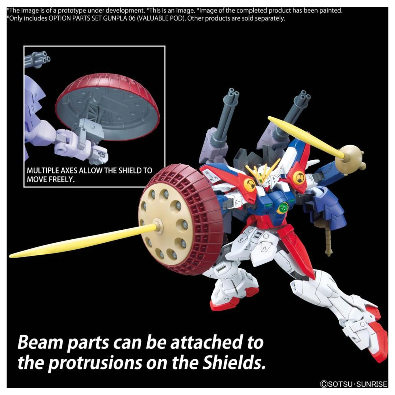 Gundam Opcionalni dijelovi Set Gunpla 06 (Valuable Pod) Model Kit fotografija proizvoda
