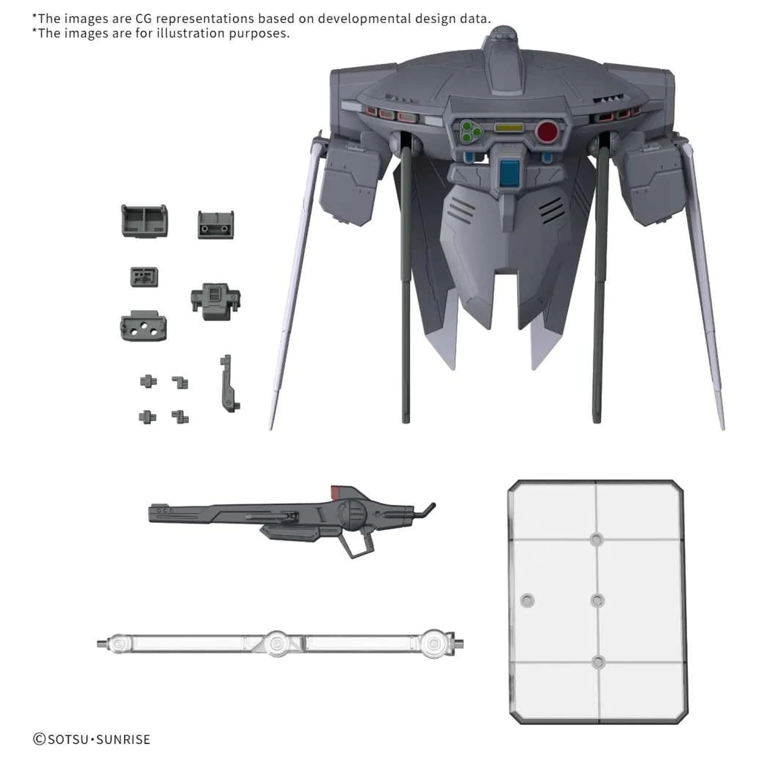 GUNDAM OPTION PARTS SET GUNPLA 15 (Cavalier AiFRiD) Model Kit fotografija proizvoda