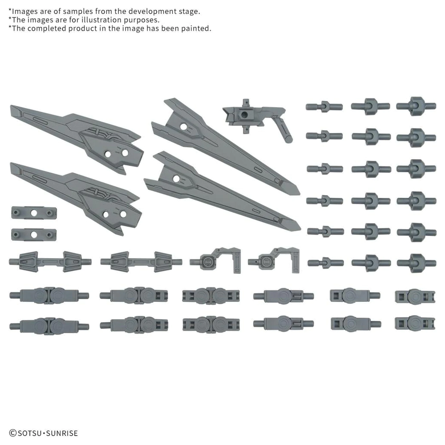 Gundam Option Parts Set Gunpla 17 (Binder Gun) Model Kit fotografija proizvoda