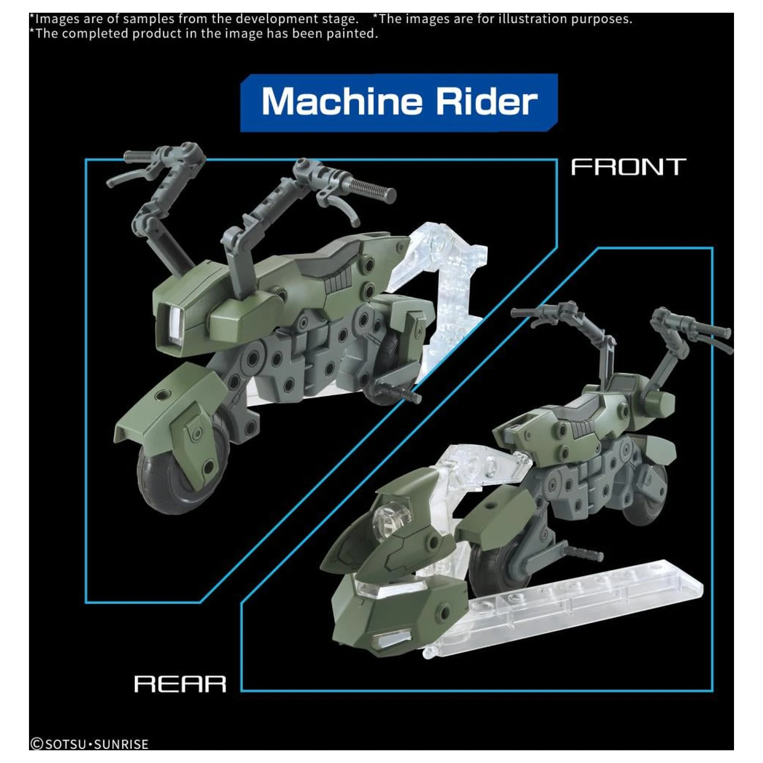 Gundam Option Parts Set Gunpla 20 (Ride-on Set) komplet modela fotografija proizvoda
