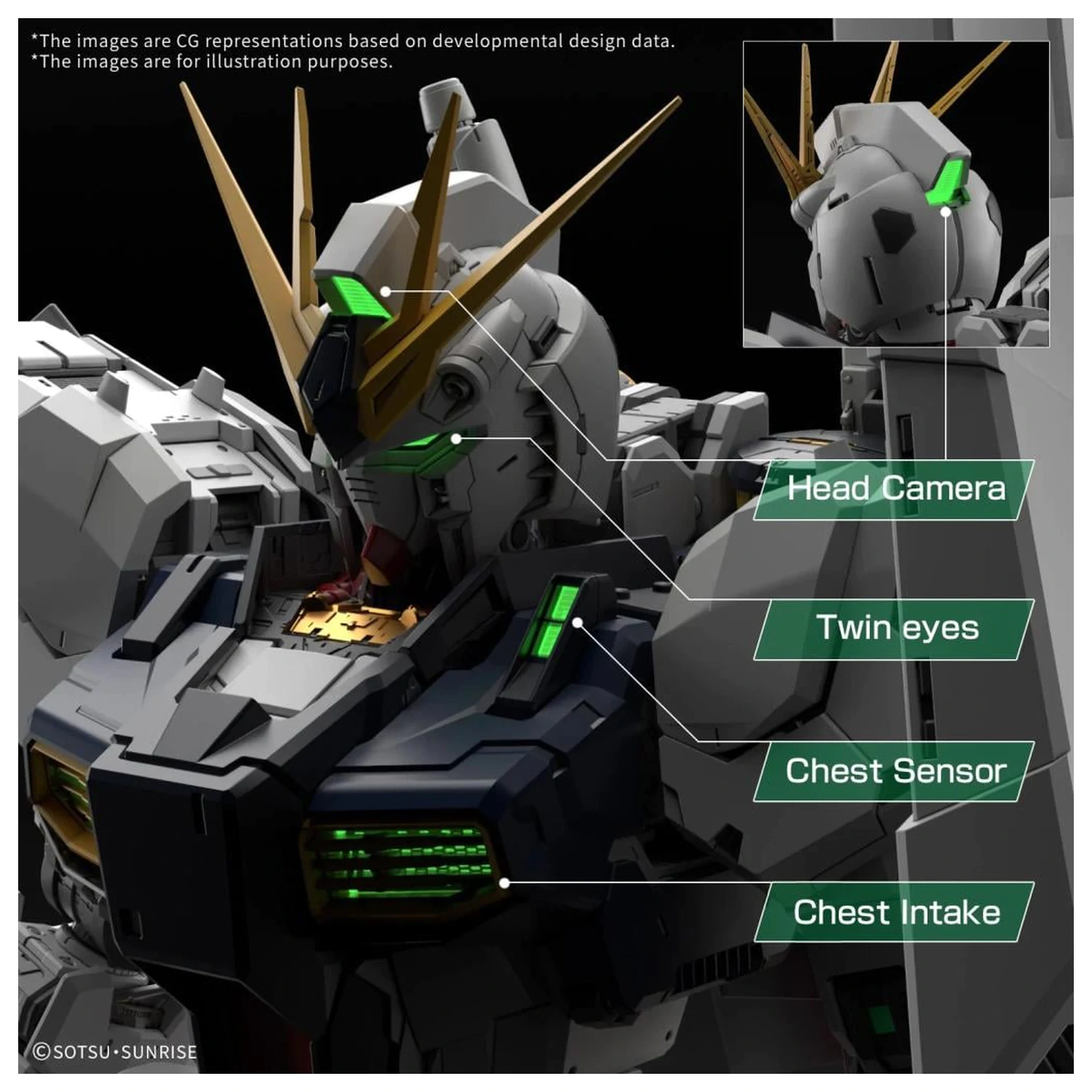 Gundam PG Unleashed 1/60 LED Jedinica za v Gundam Model Kit fotografija proizvoda