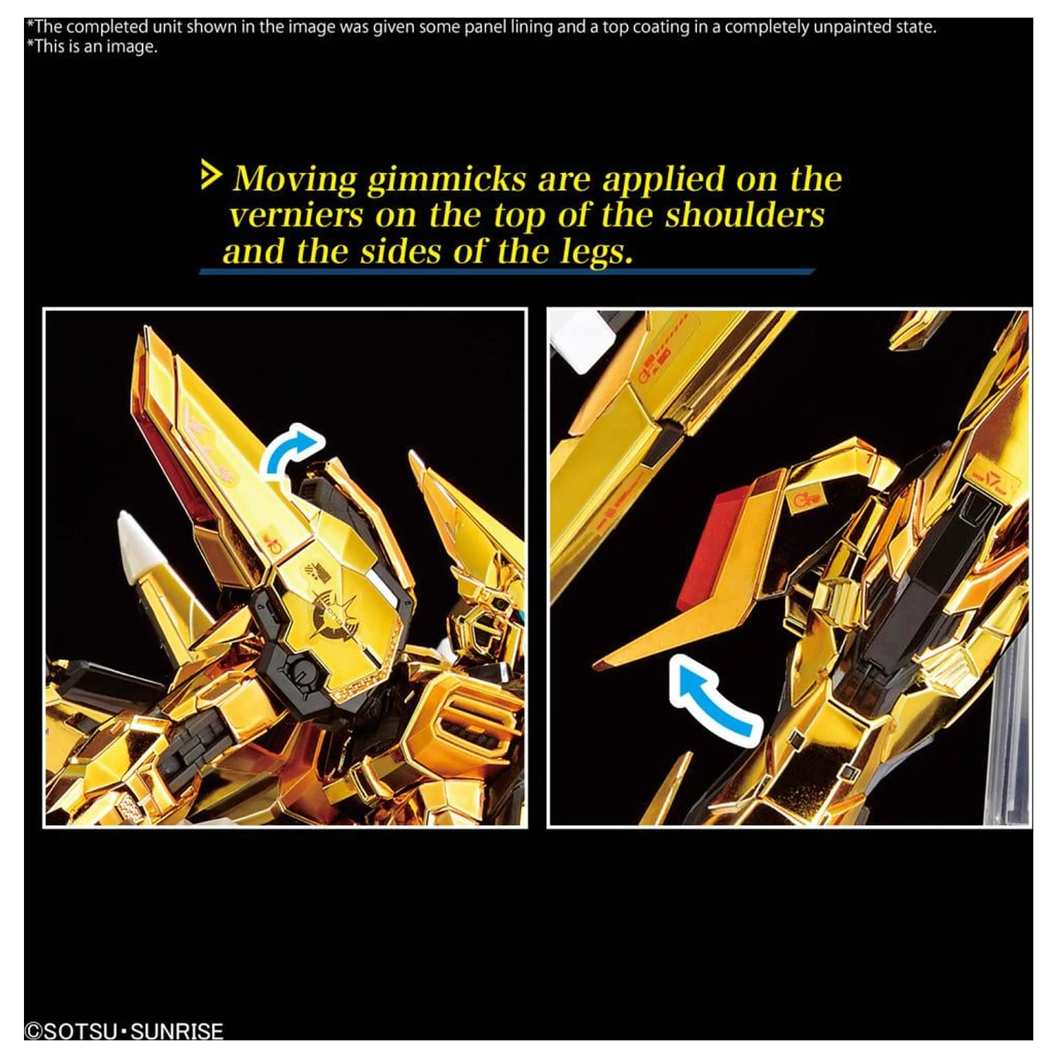 Gundam RG 1/144 Akatsuki Gundam Oowashi Unit komplet modela fotografija proizvoda